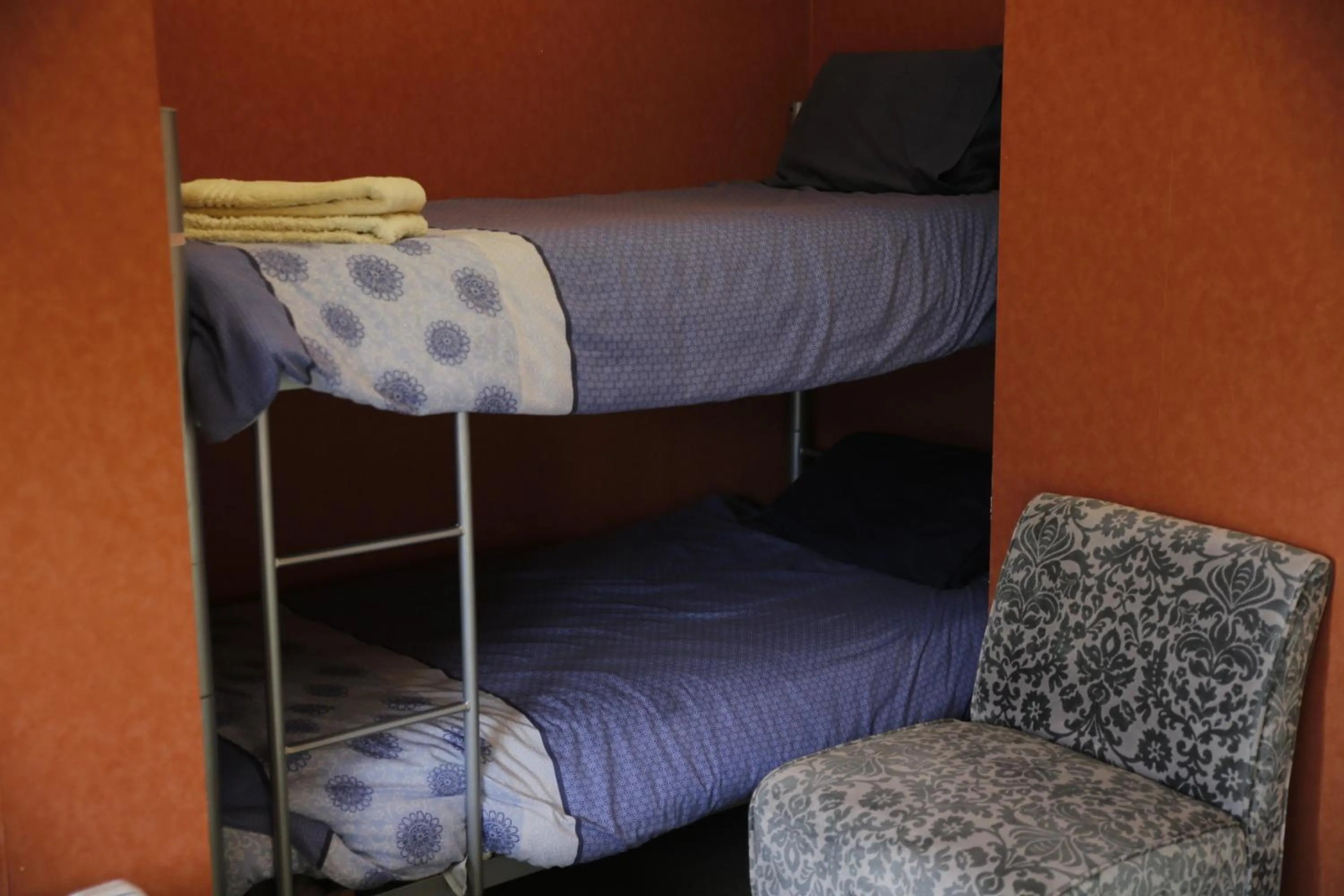 Bed in Central City Camping Park