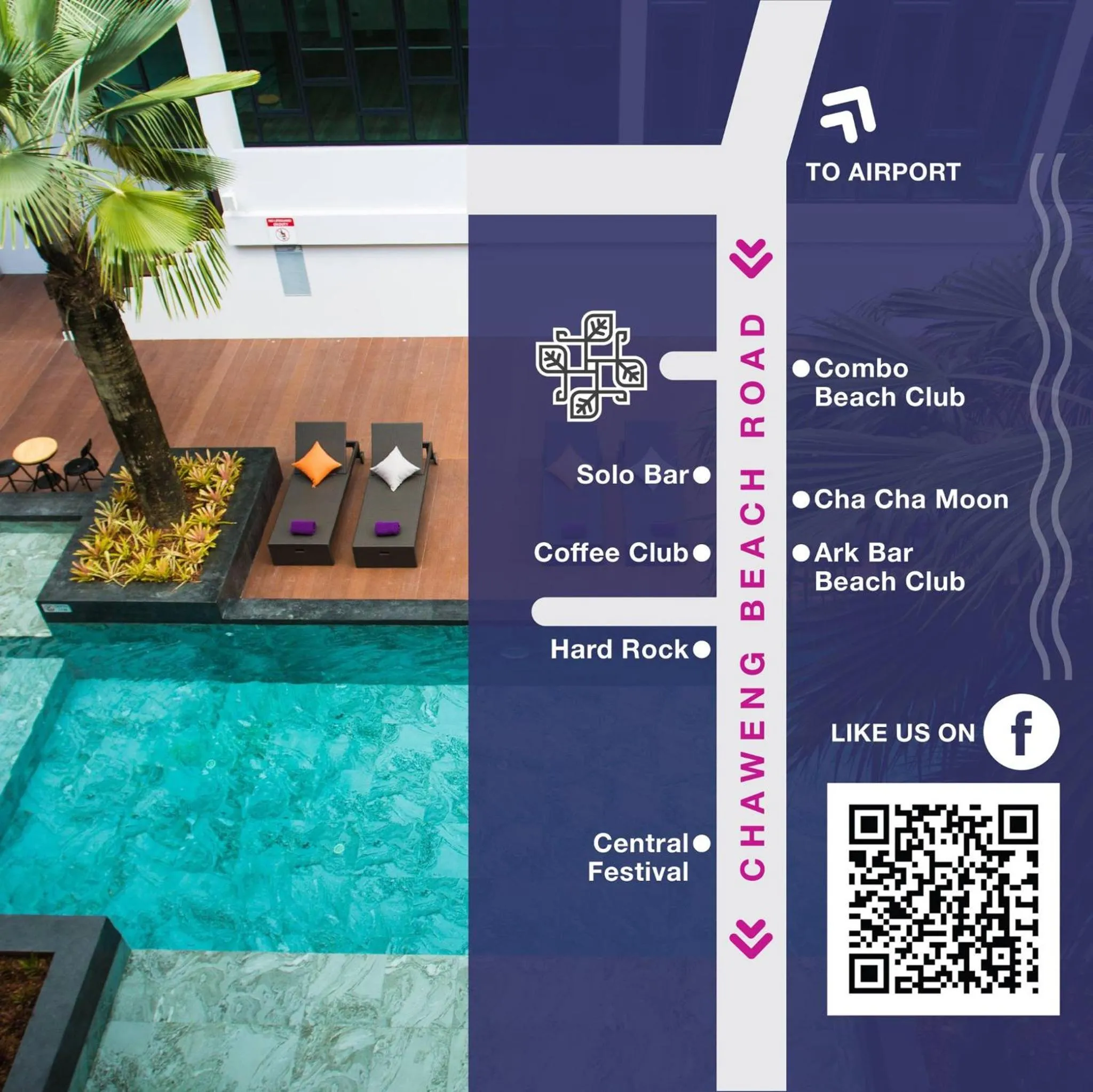 Property building in Chaweng Villawee Hotel