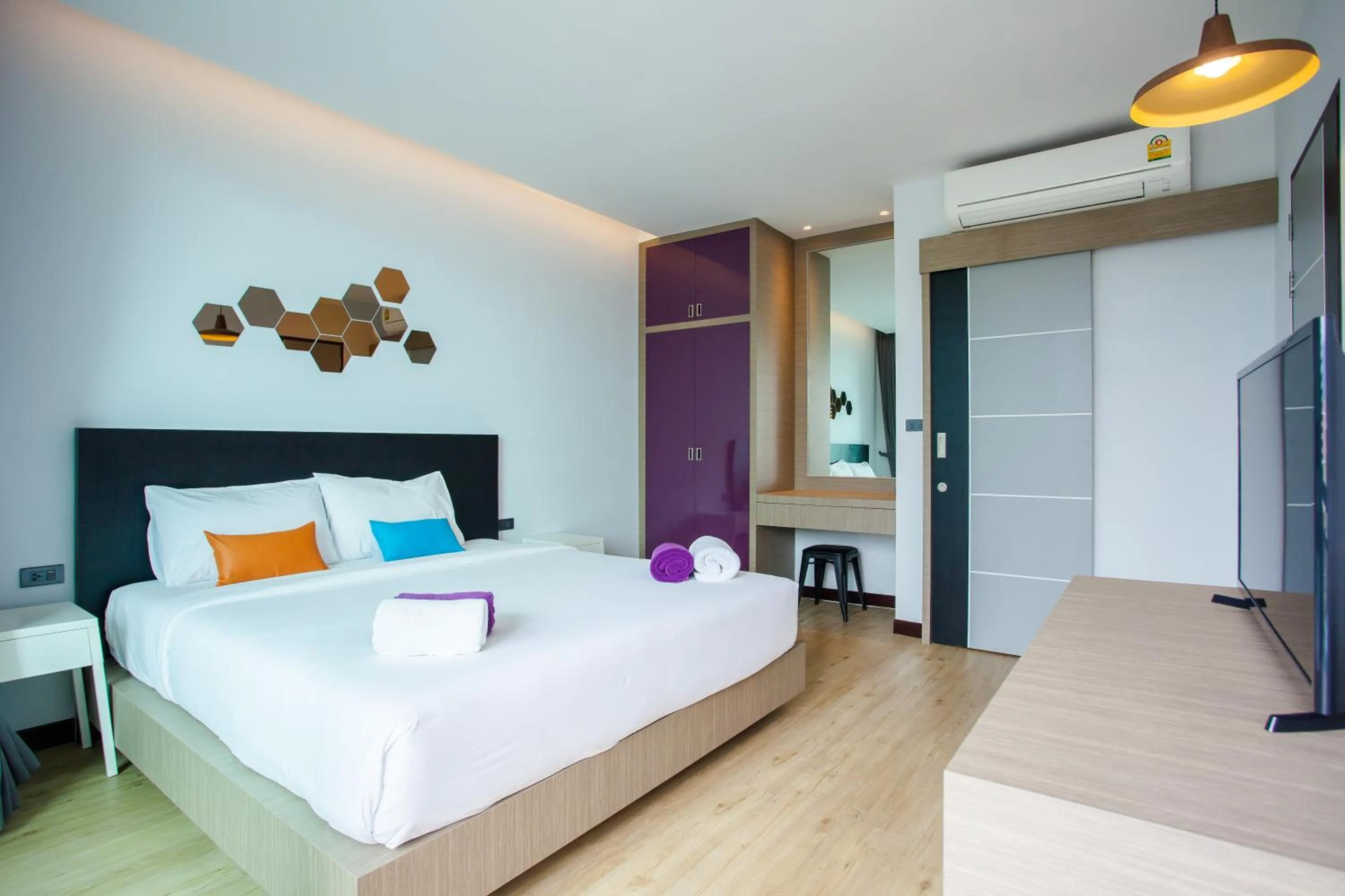 Bedroom, Bed in Chaweng Villawee Hotel