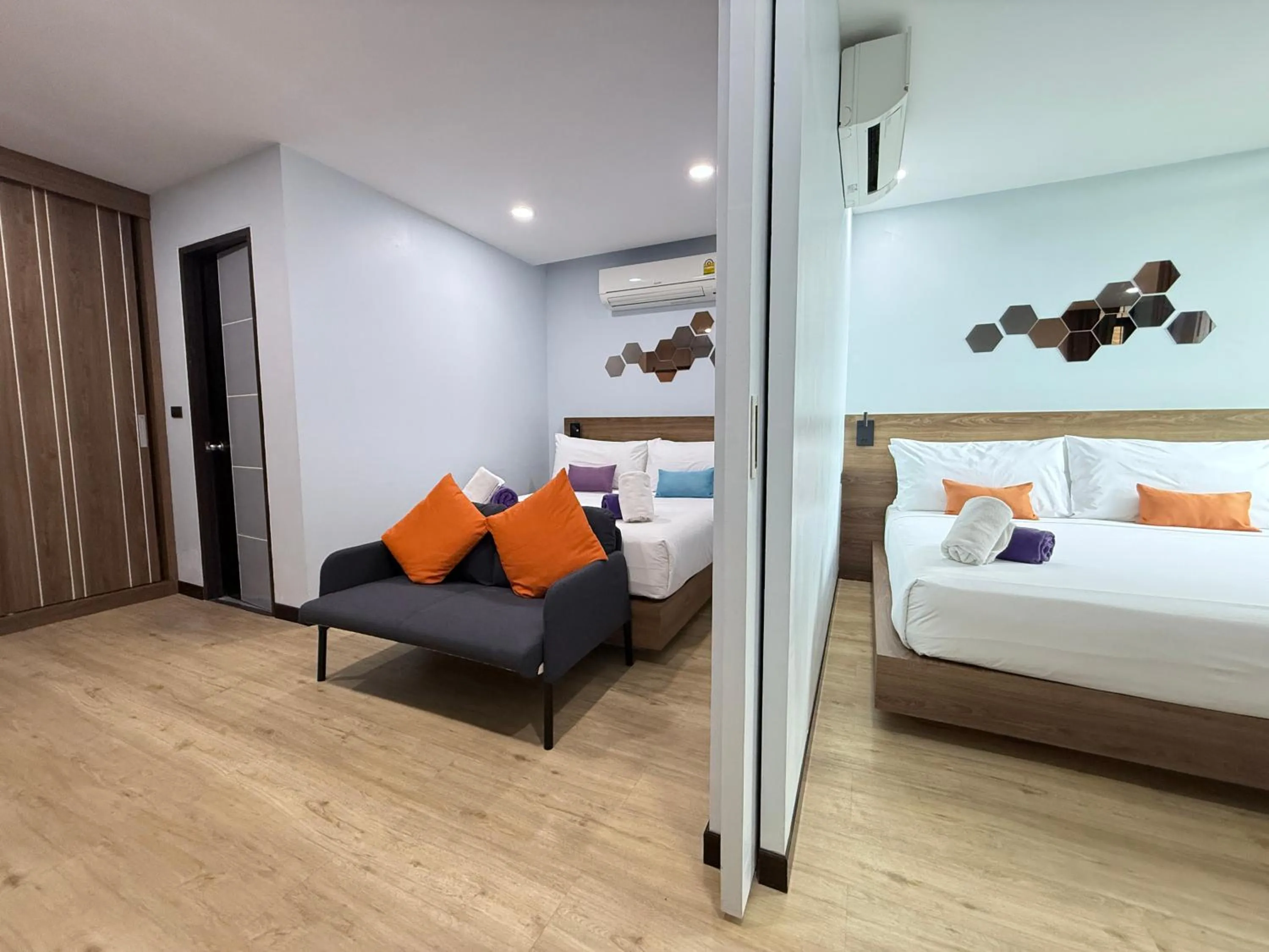 Bedroom, Bed in Chaweng Villawee Hotel