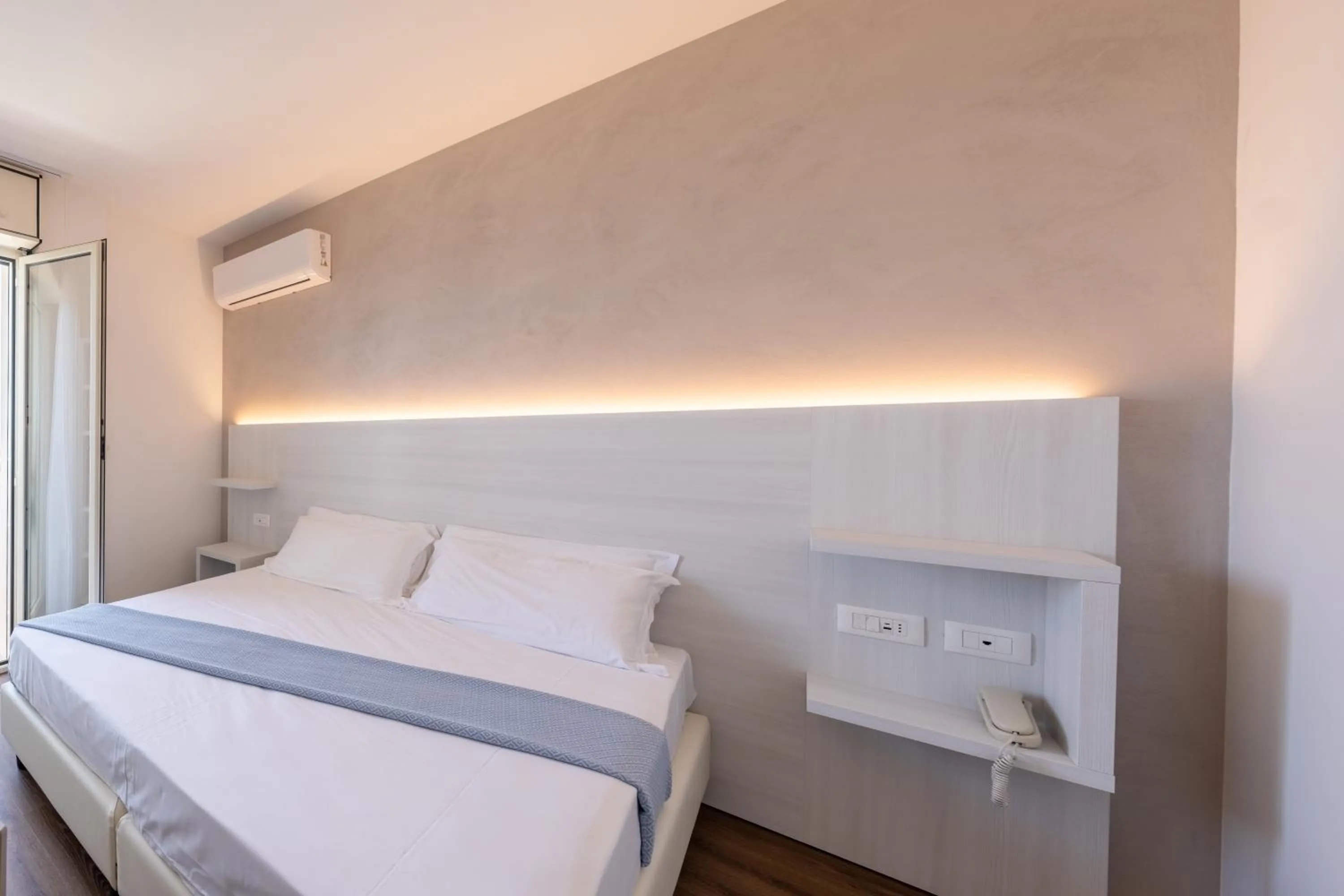 Bedroom in Hotel Corfù