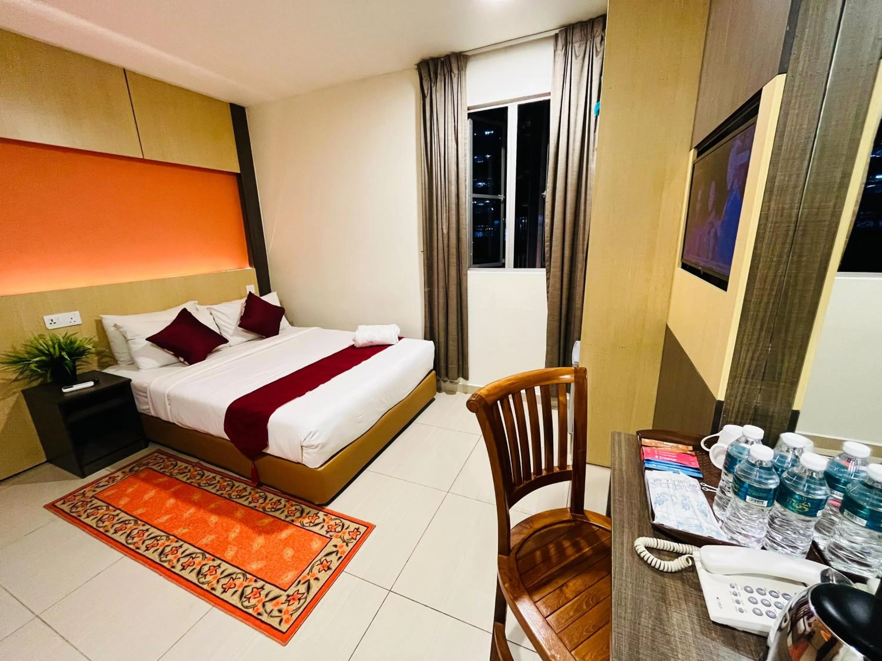 Bed in City Central Hotel