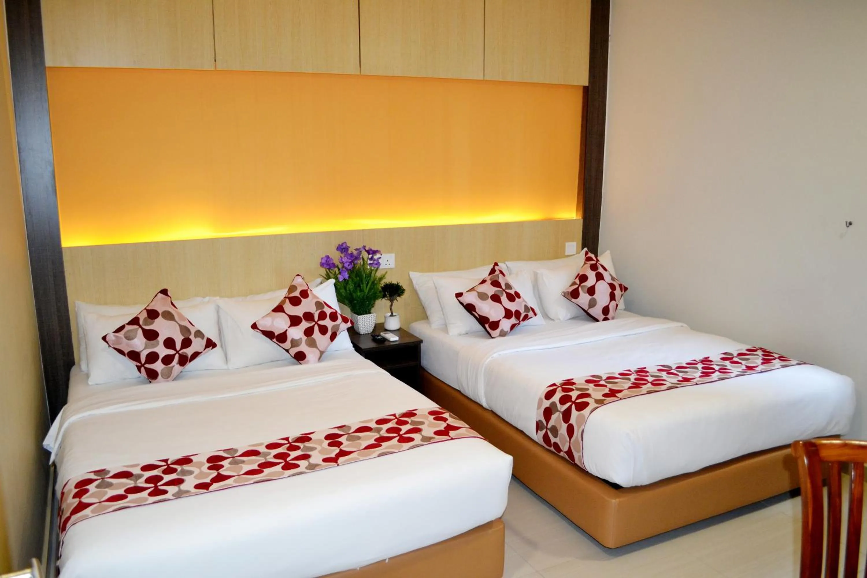 Bed in City Central Hotel