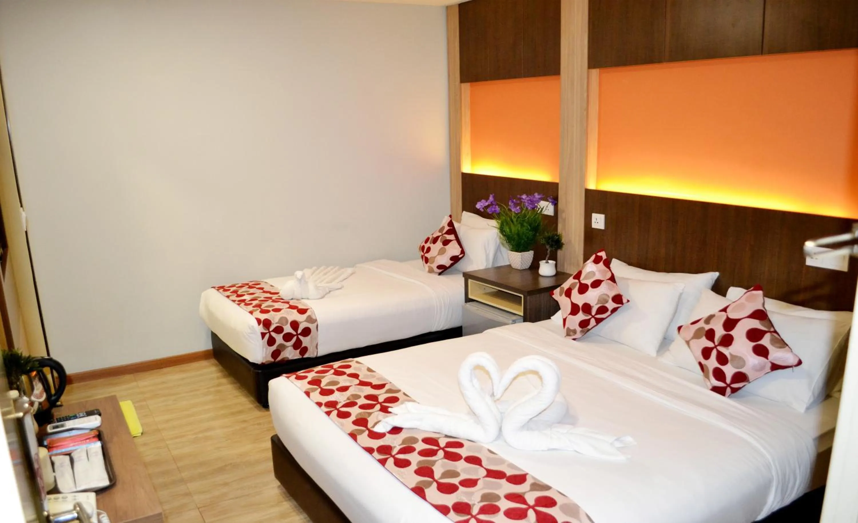 Bed in City Central Hotel