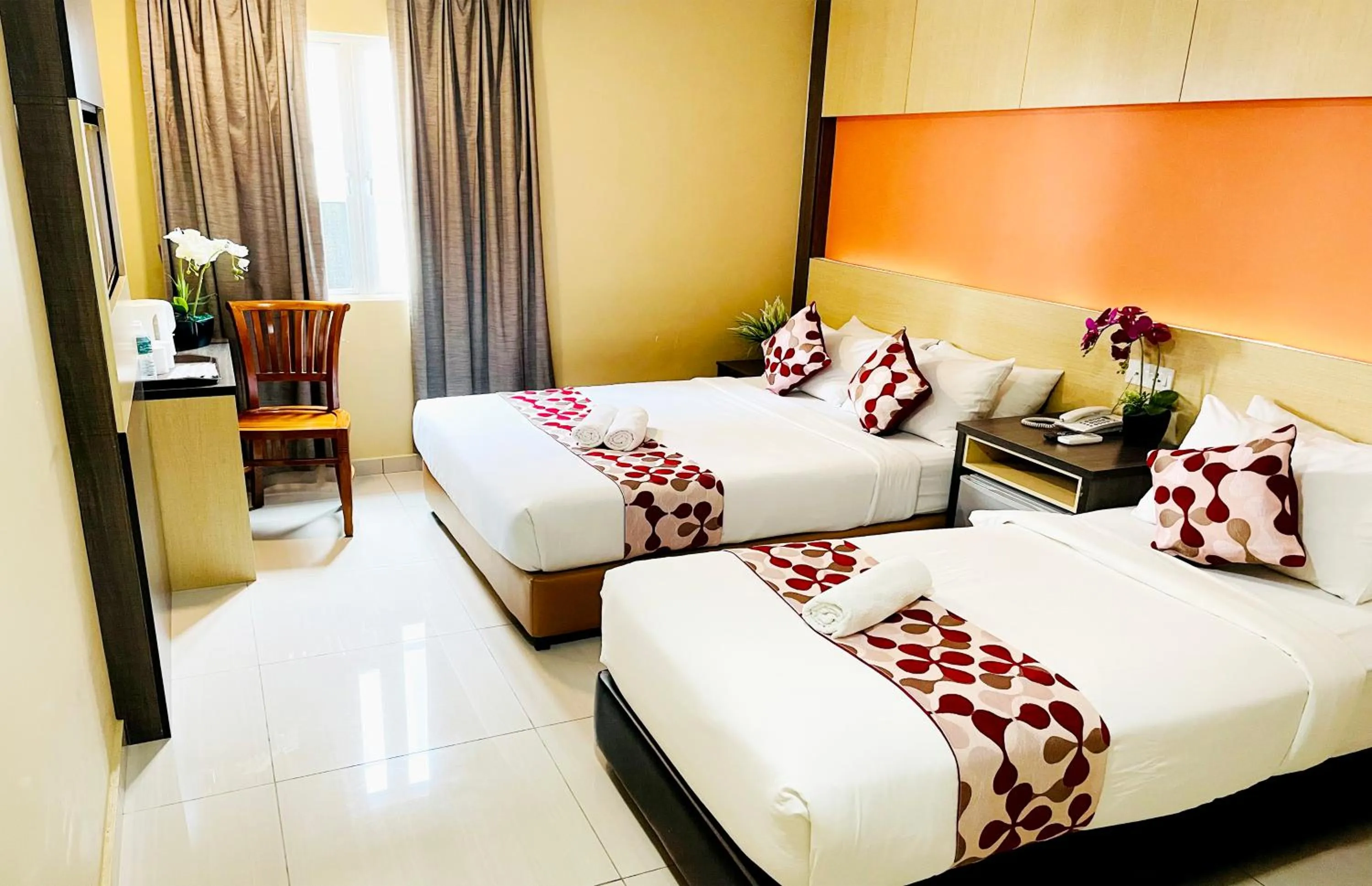 Bed in City Central Hotel