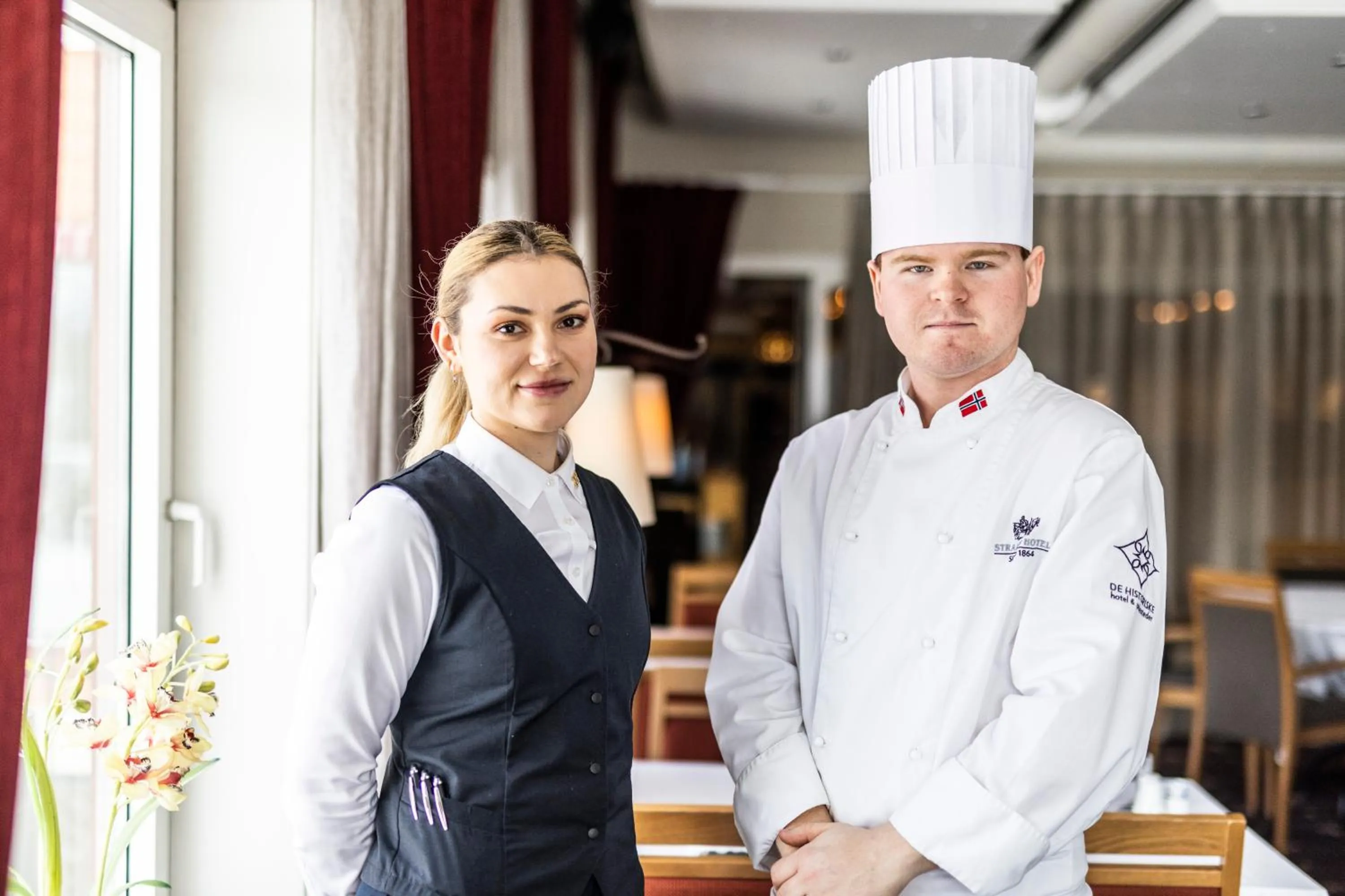 Staff in Straand Hotel