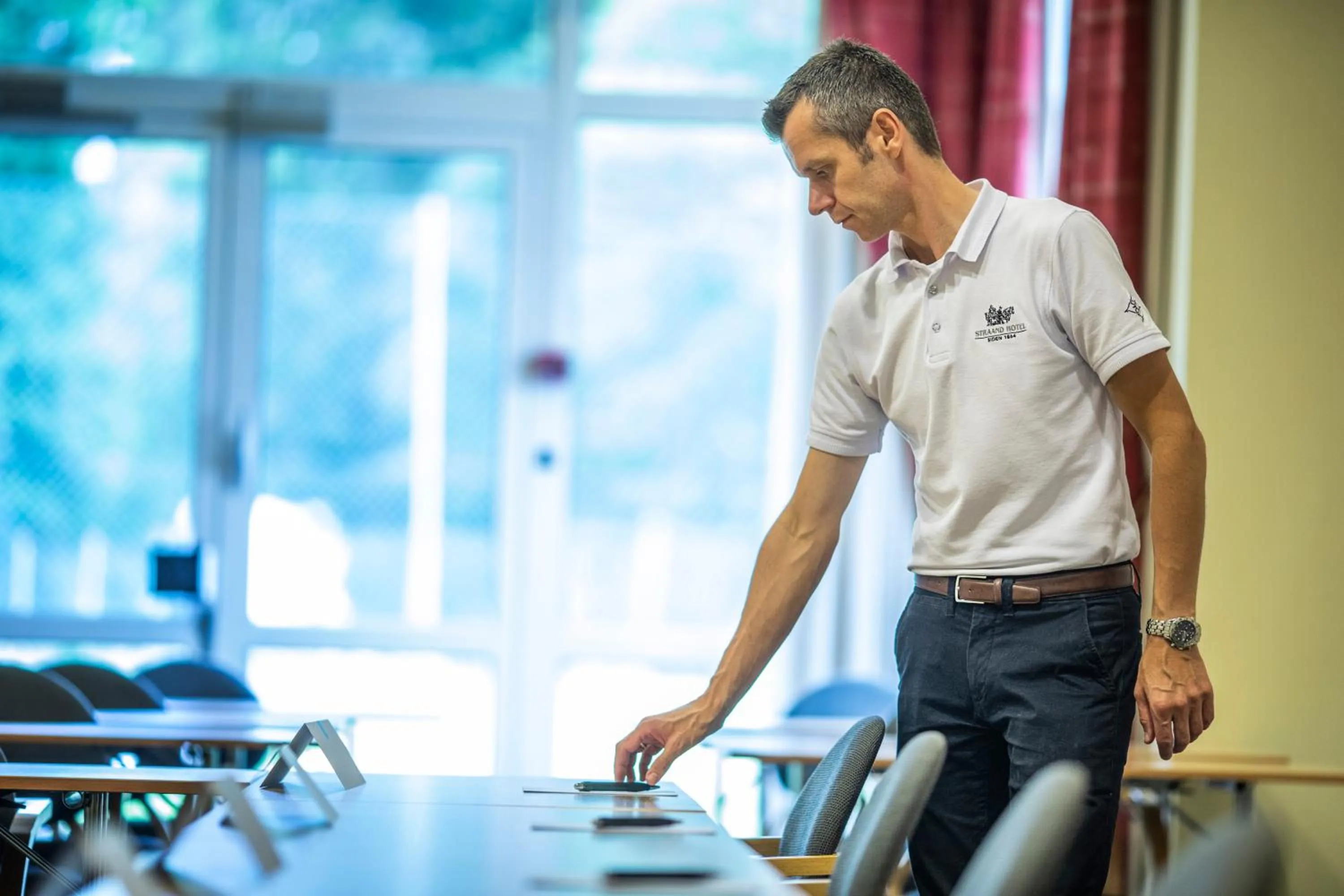 Staff in Straand Hotel