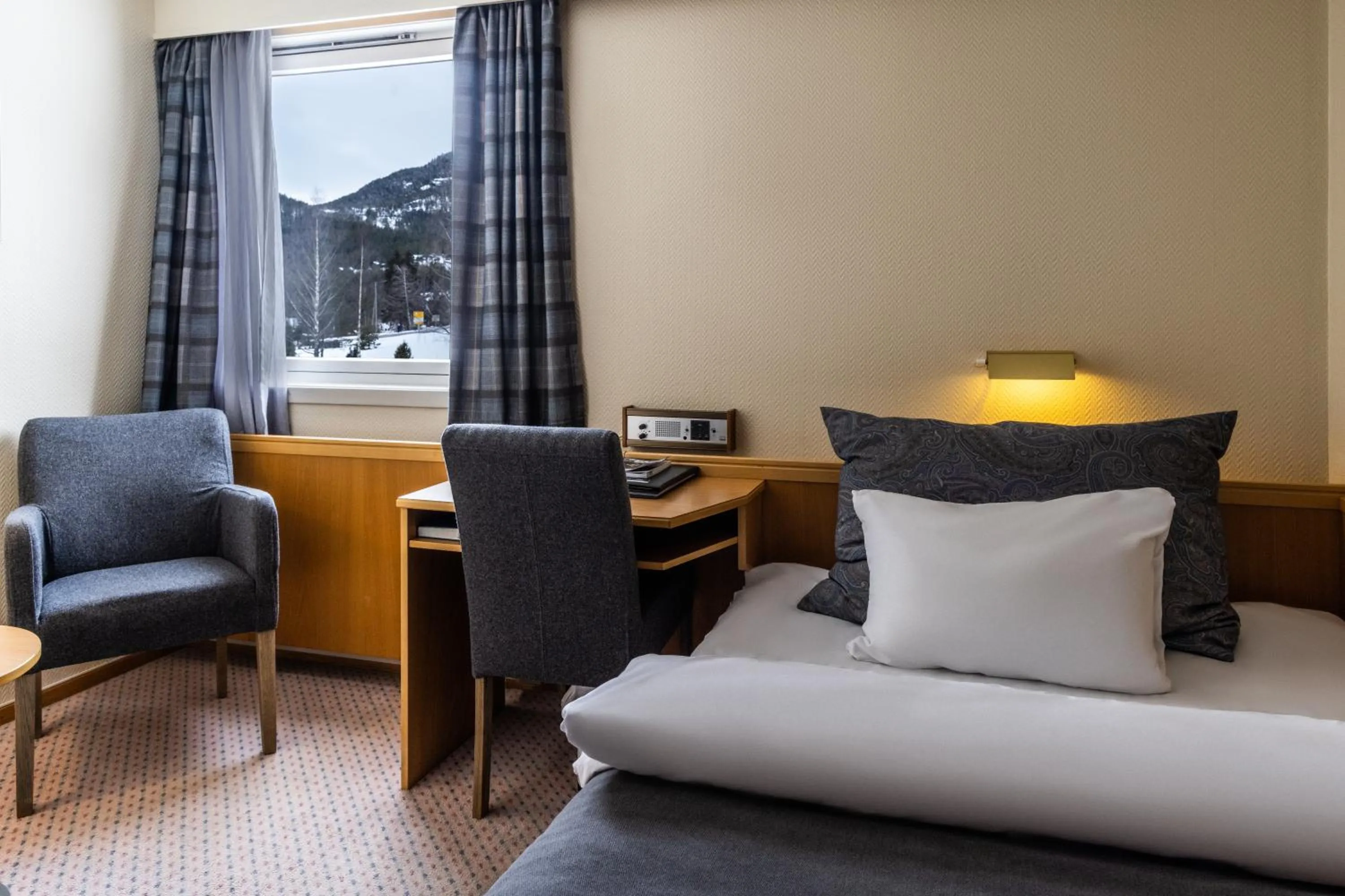 Bed in Straand Hotel