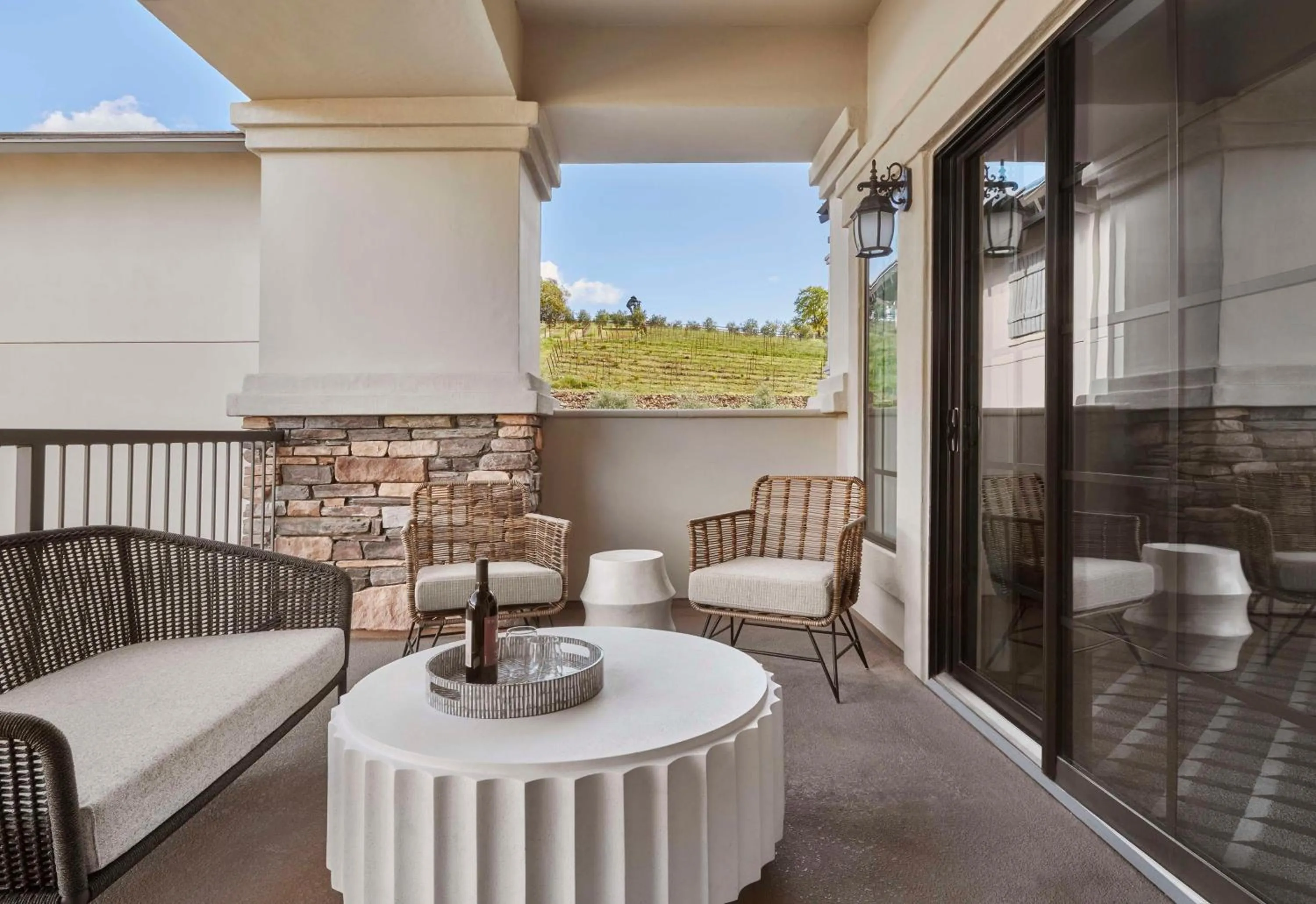Balcony/Terrace in The Meritage Resort and Spa
