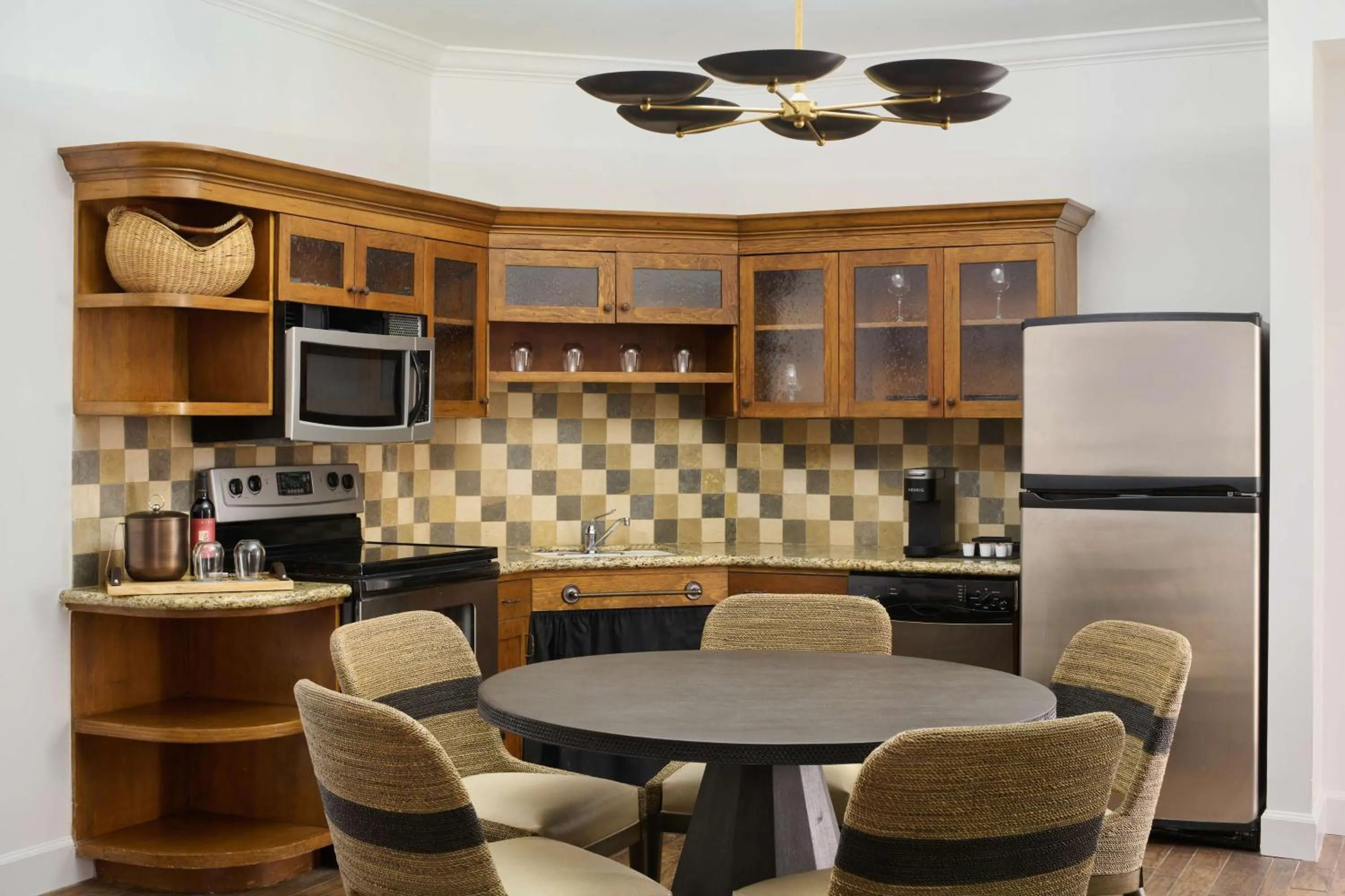 Kitchen or kitchenette in The Meritage Resort and Spa