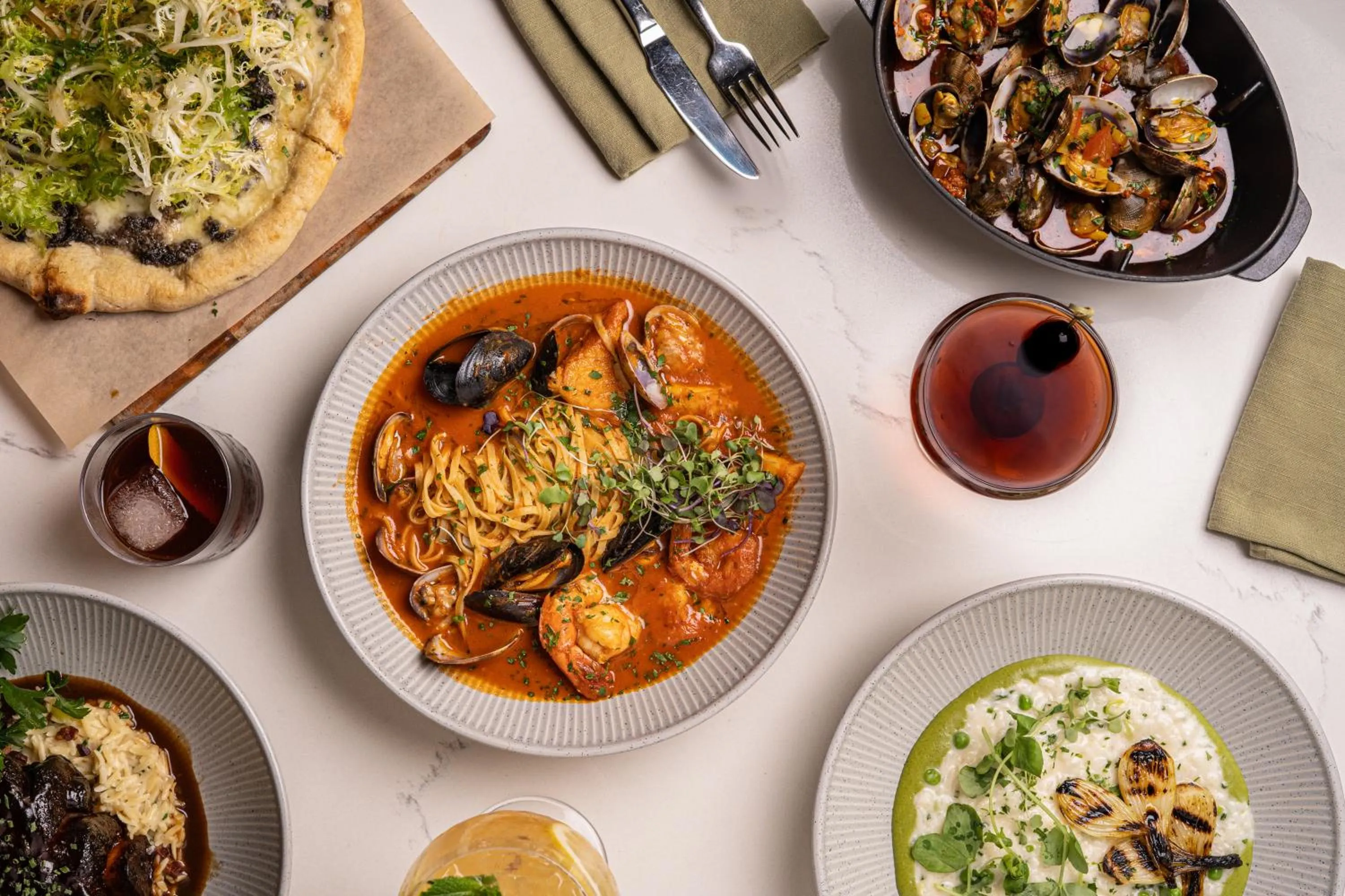 Restaurant/places to eat in The Meritage Resort and Spa