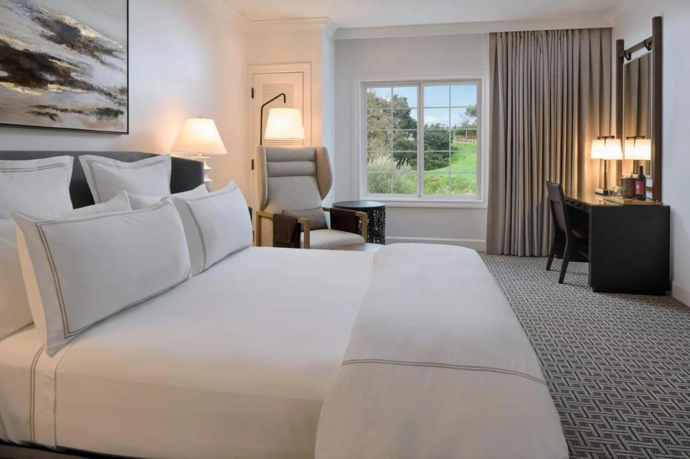 Bedroom, Bed in The Meritage Resort and Spa