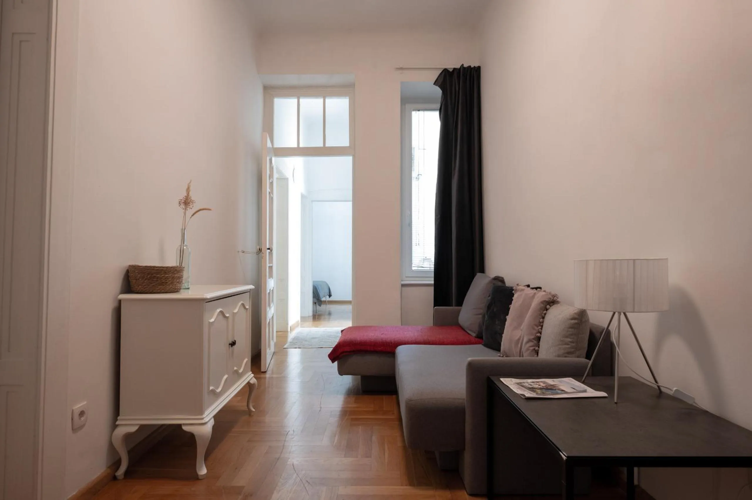 Living room in Doma Zagreb Aparthotel