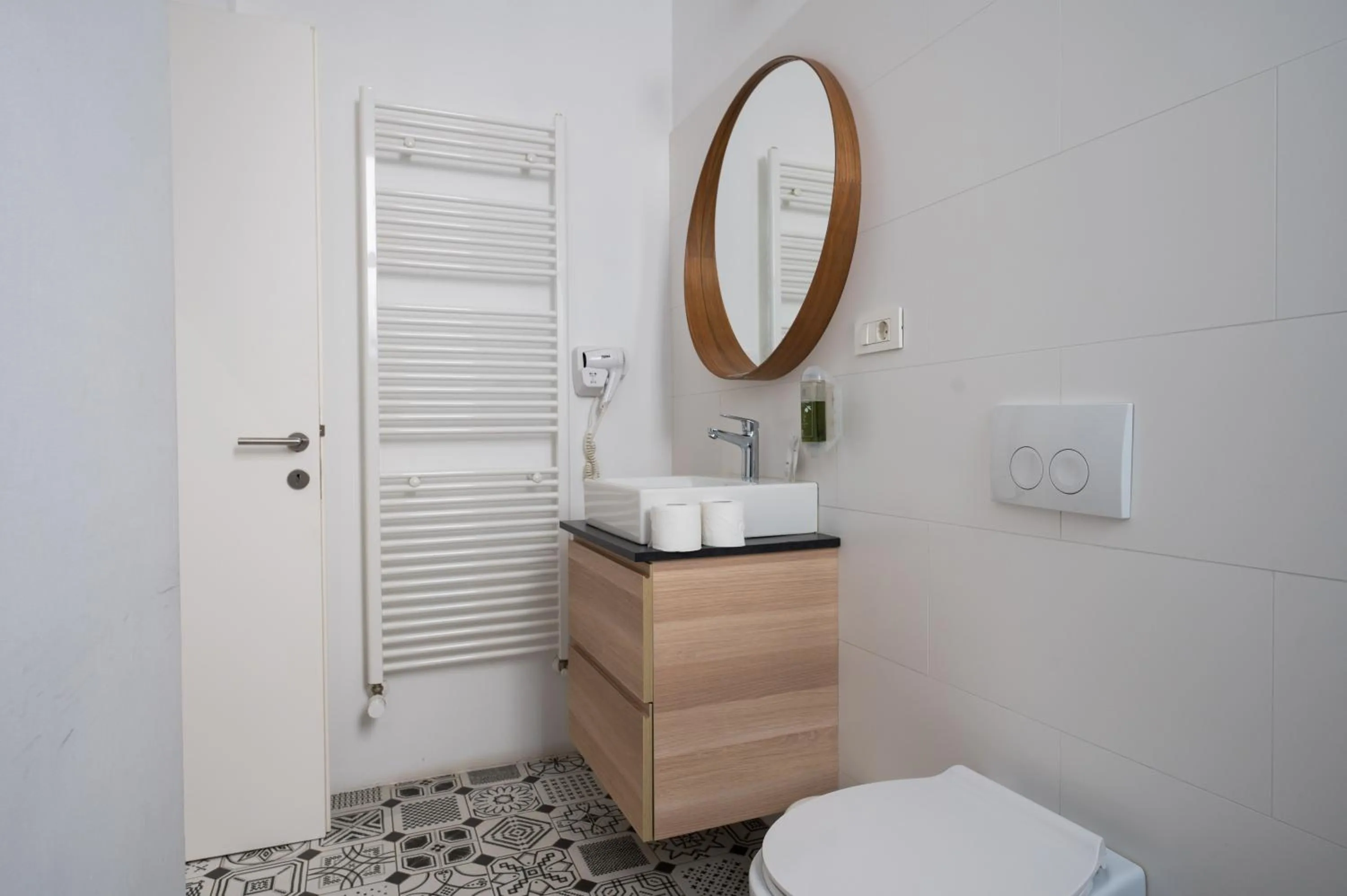 Bathroom in Doma Zagreb Aparthotel