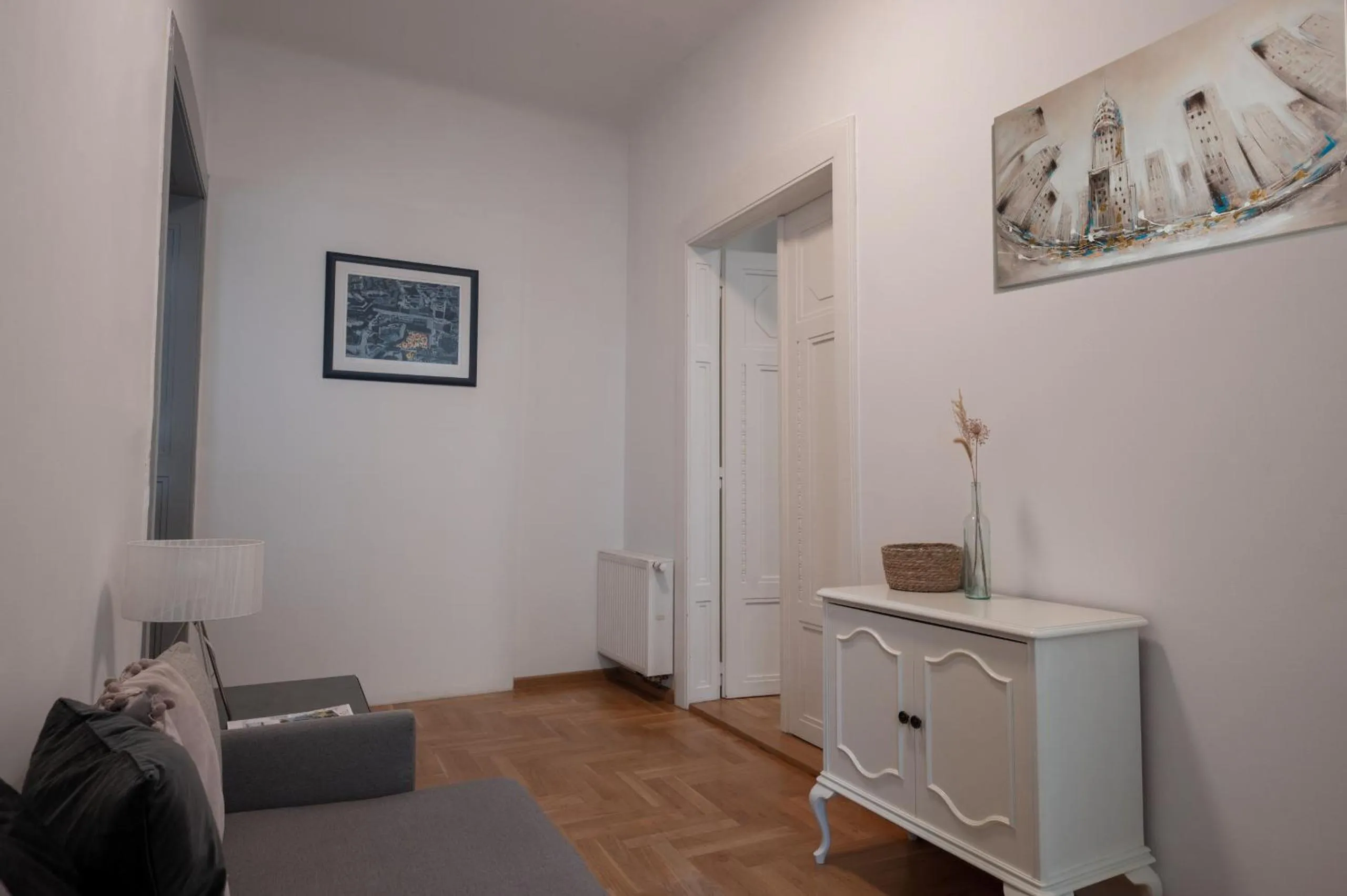 Living room in Doma Zagreb Aparthotel