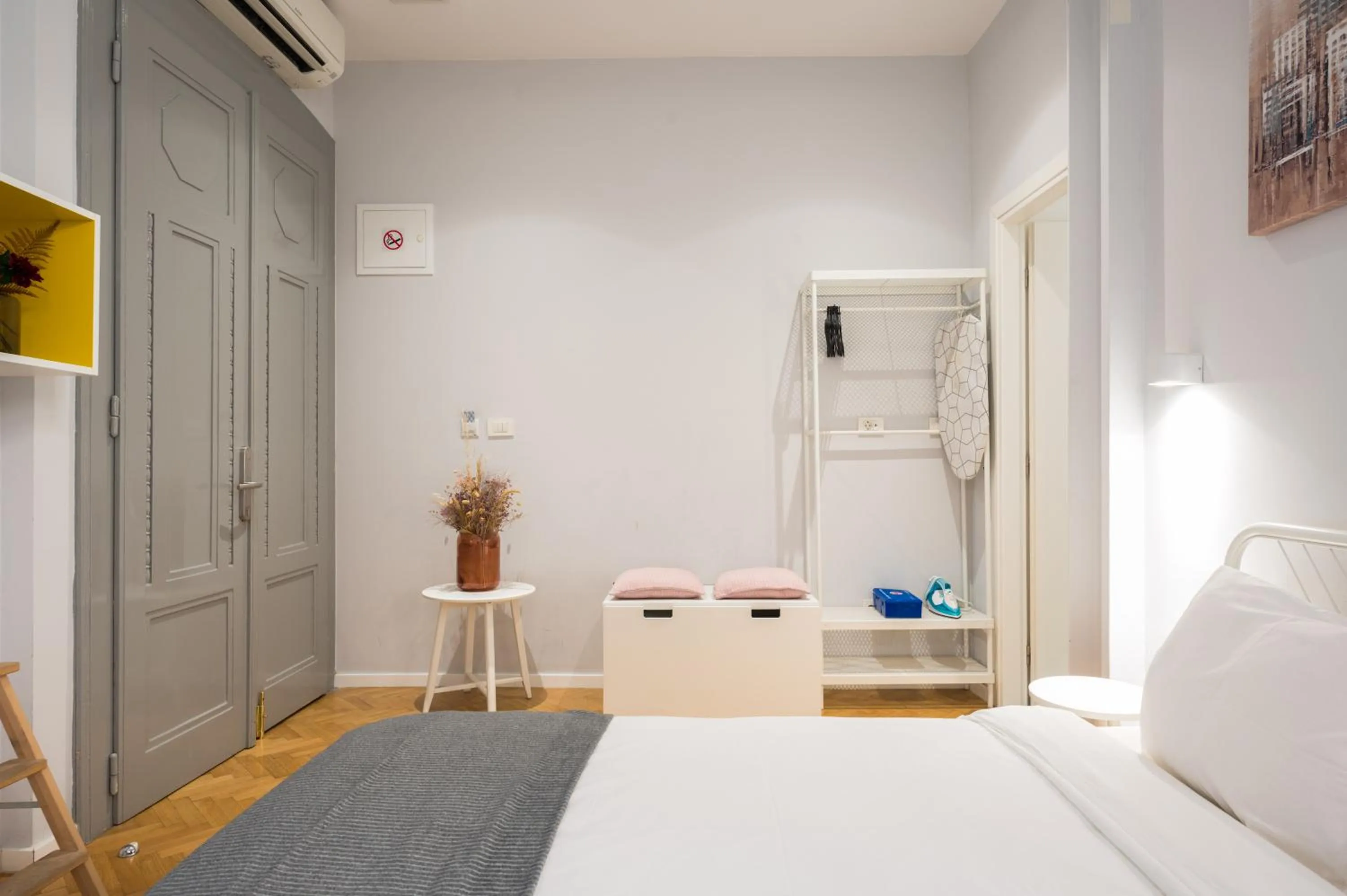 Bedroom, Bed in Doma Zagreb Aparthotel