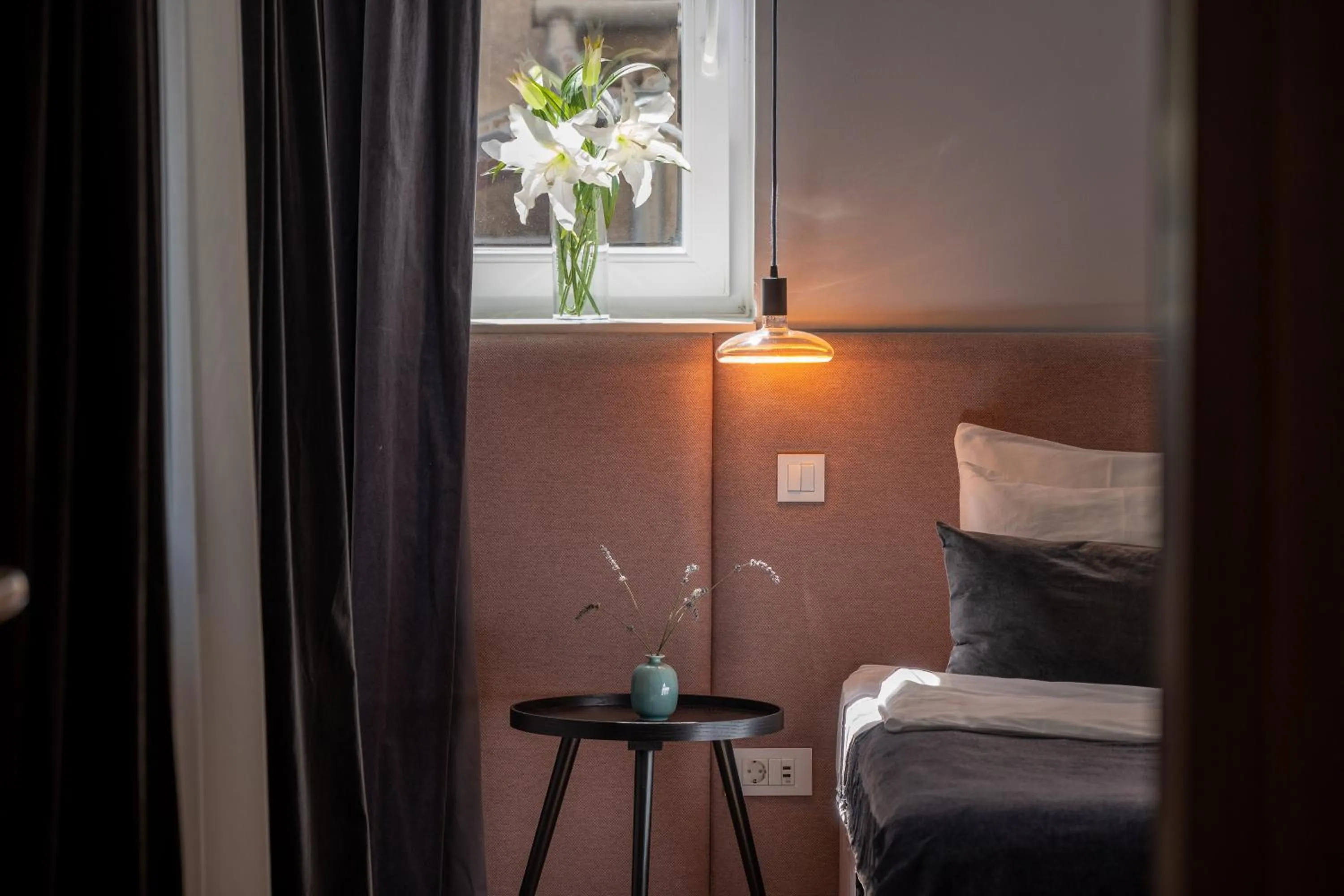 Bedroom, Bed in Doma Zagreb Aparthotel