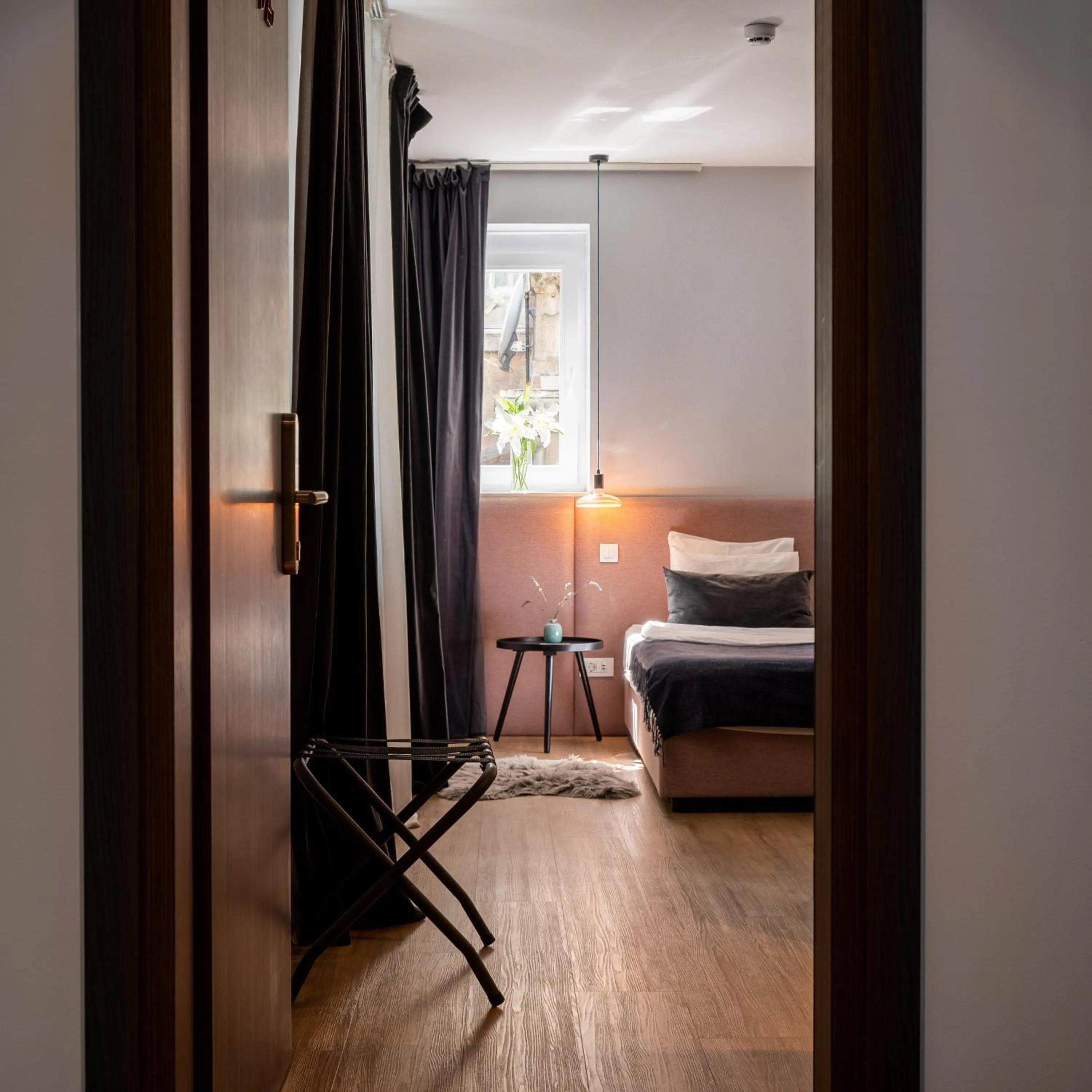 Bedroom, Bed in Doma Zagreb Aparthotel