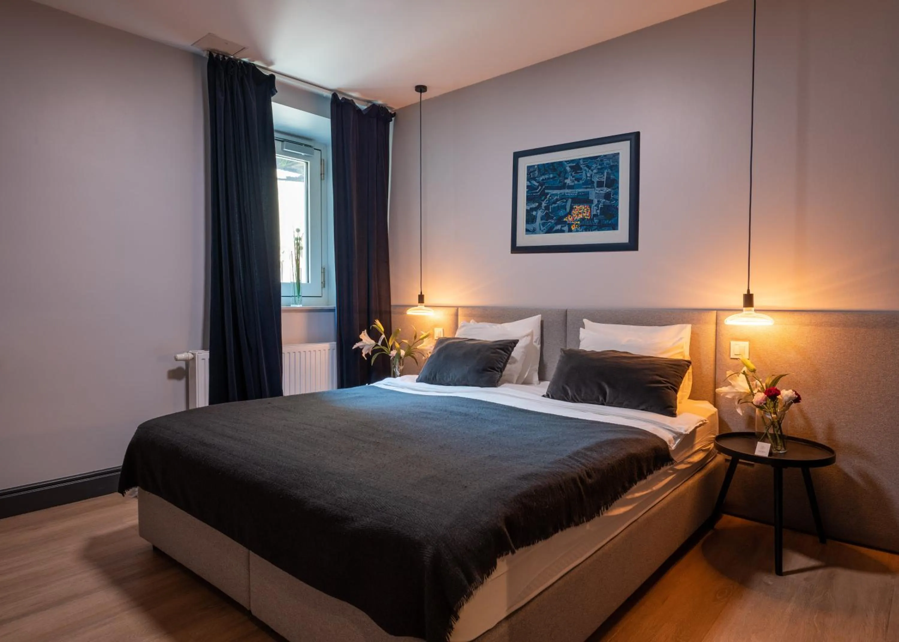 Bedroom, Bed in Doma Zagreb Aparthotel