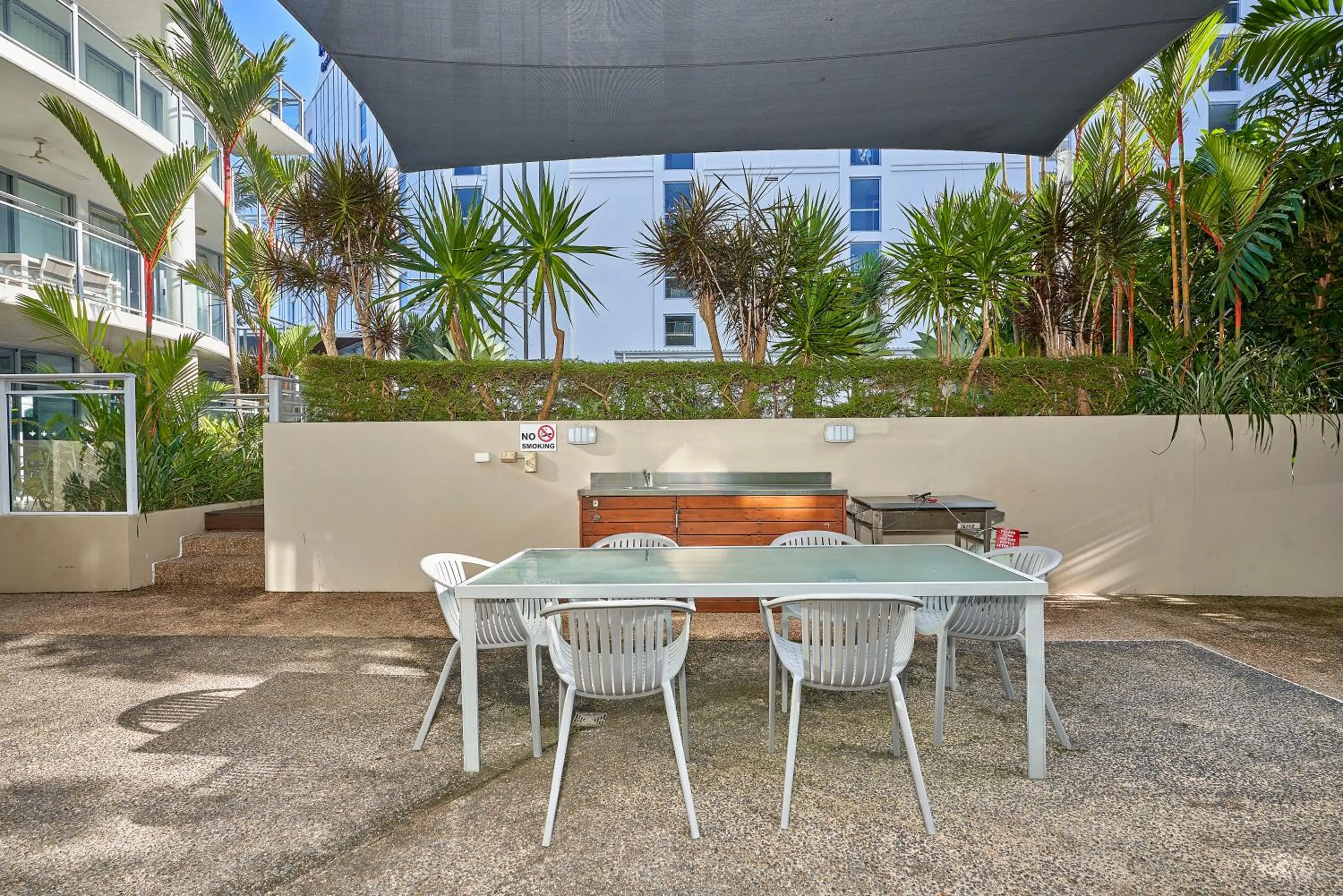 BBQ facilities in Vision Apartments