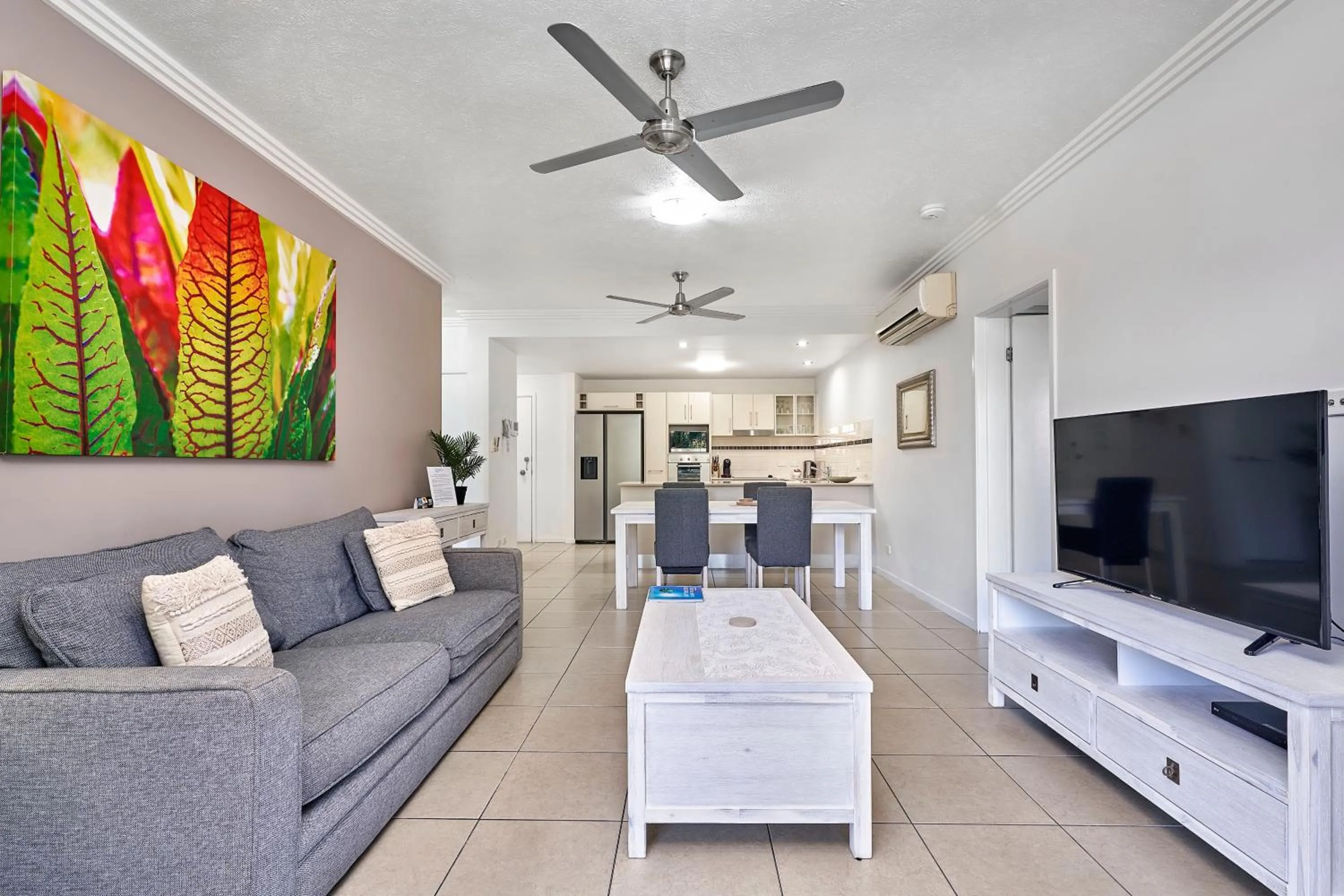 Living room in Vision Apartments