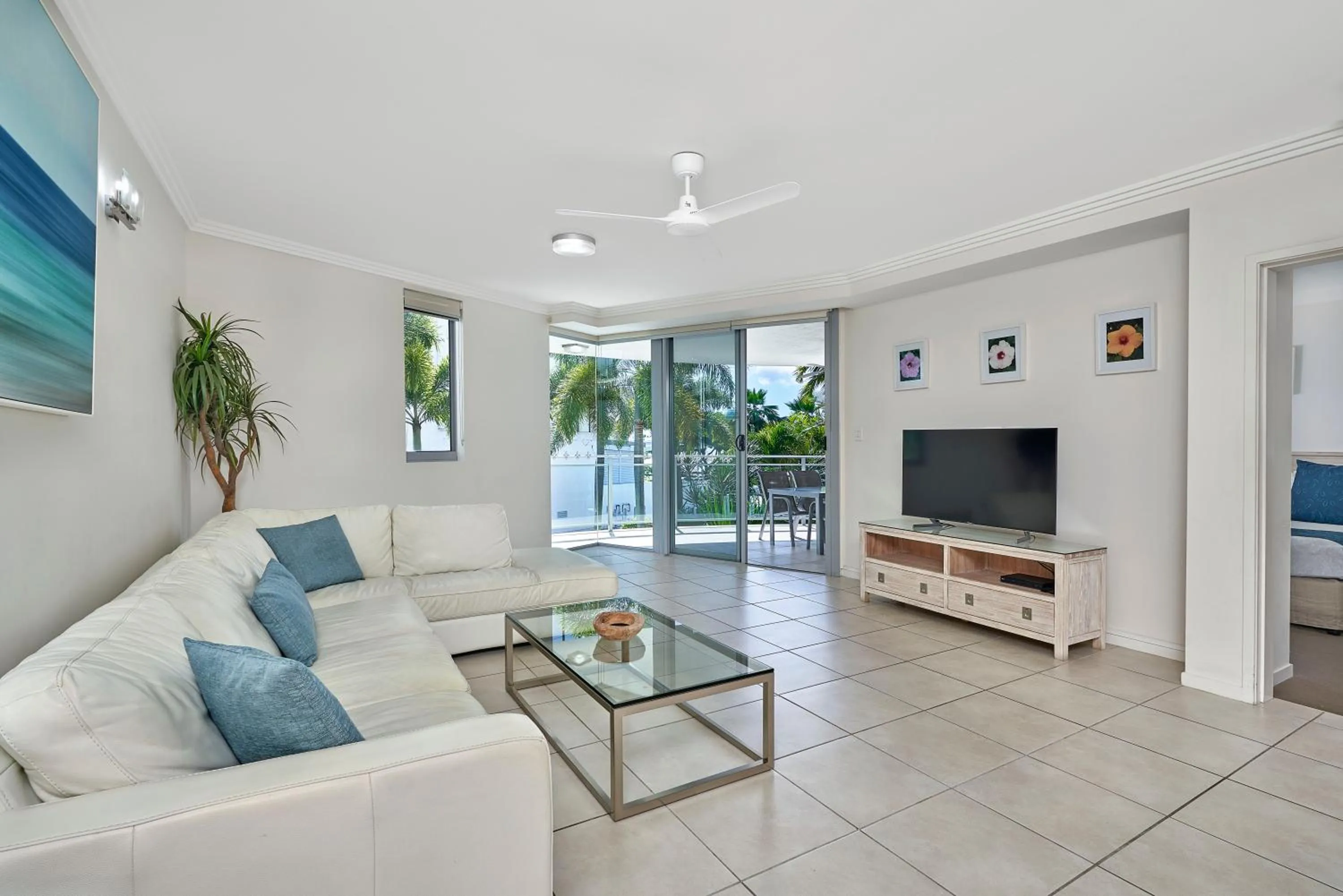 Living room in Vision Apartments