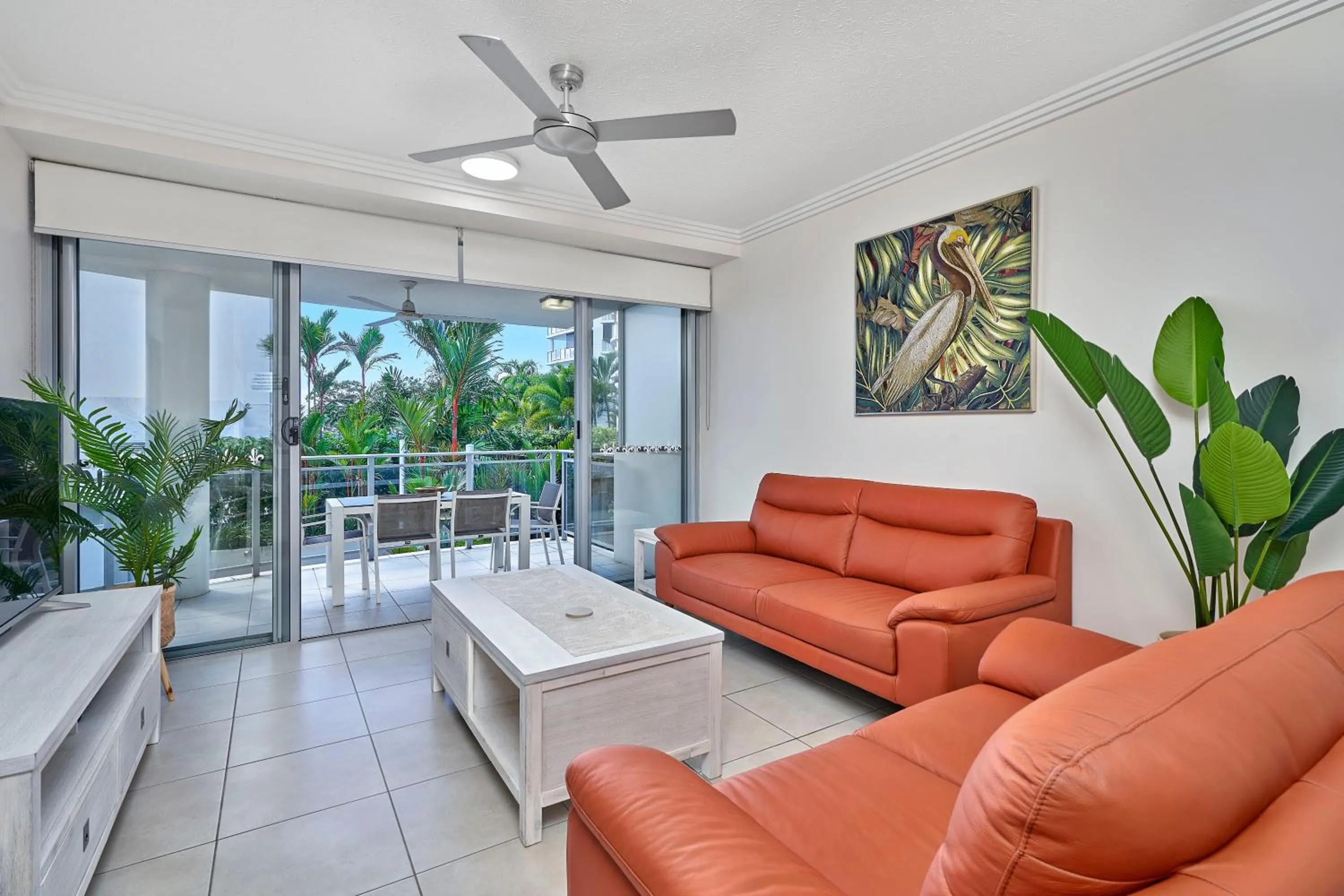 Living room in Vision Apartments