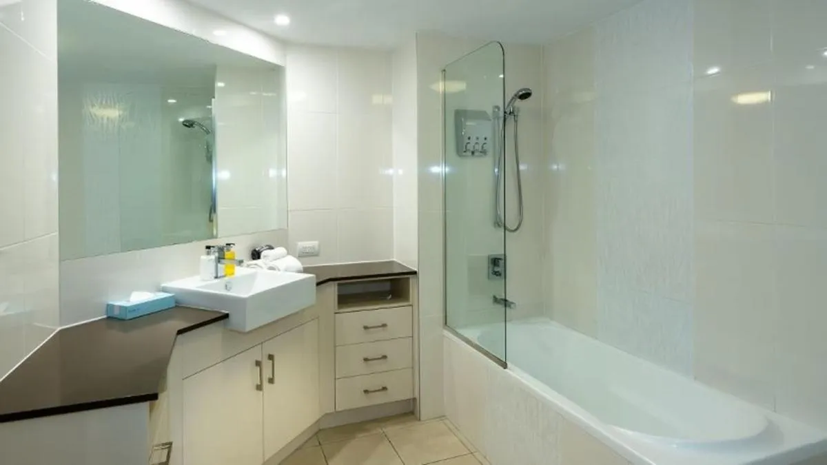 Bathroom in Vision Apartments
