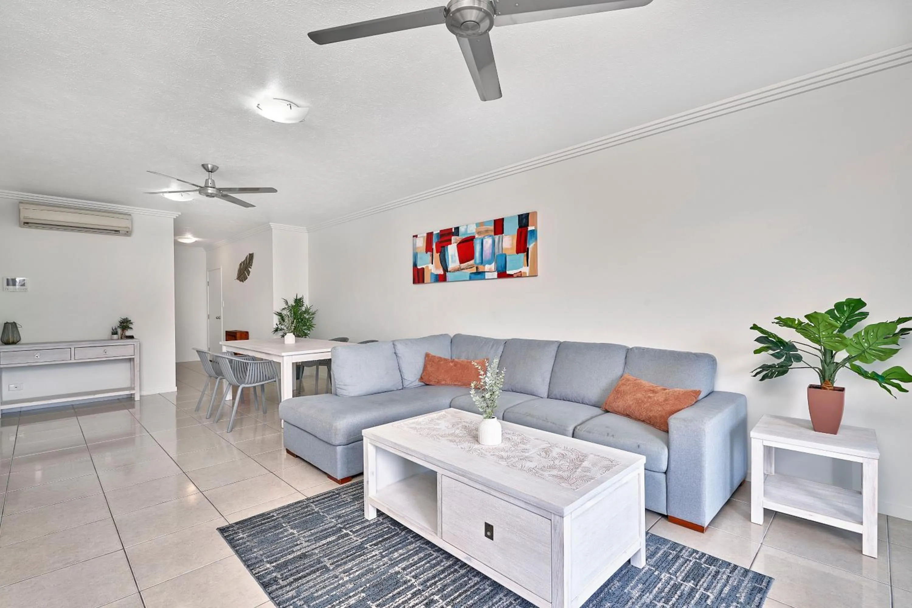 Living room in Vision Apartments