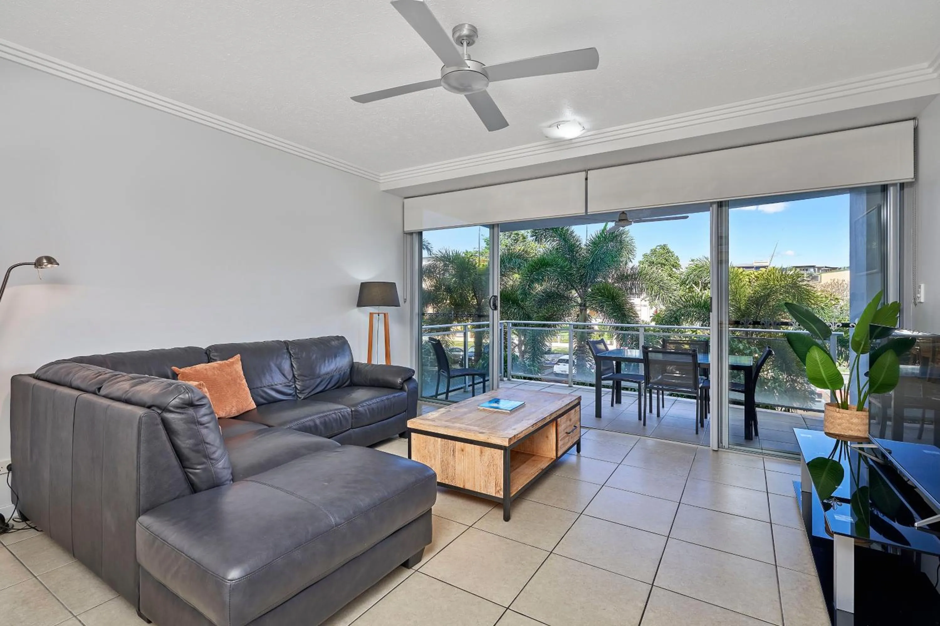 Living room in Vision Apartments