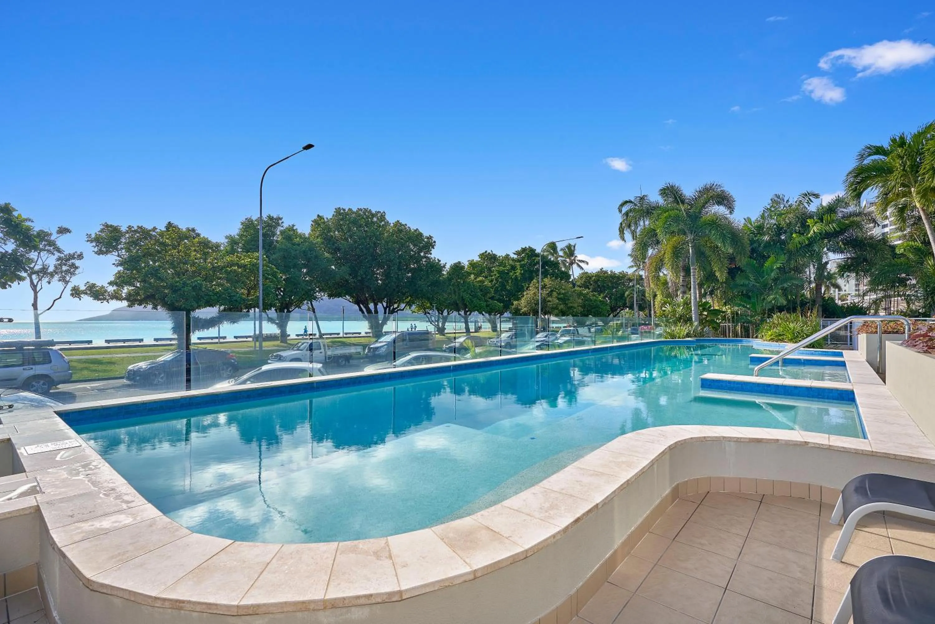 Swimming pool in Vision Apartments