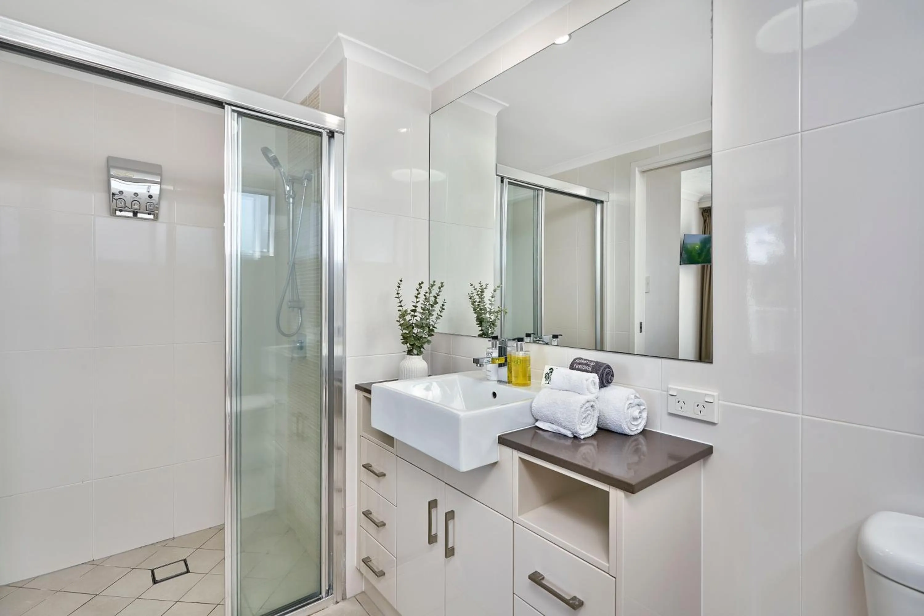 Bathroom in Vision Apartments