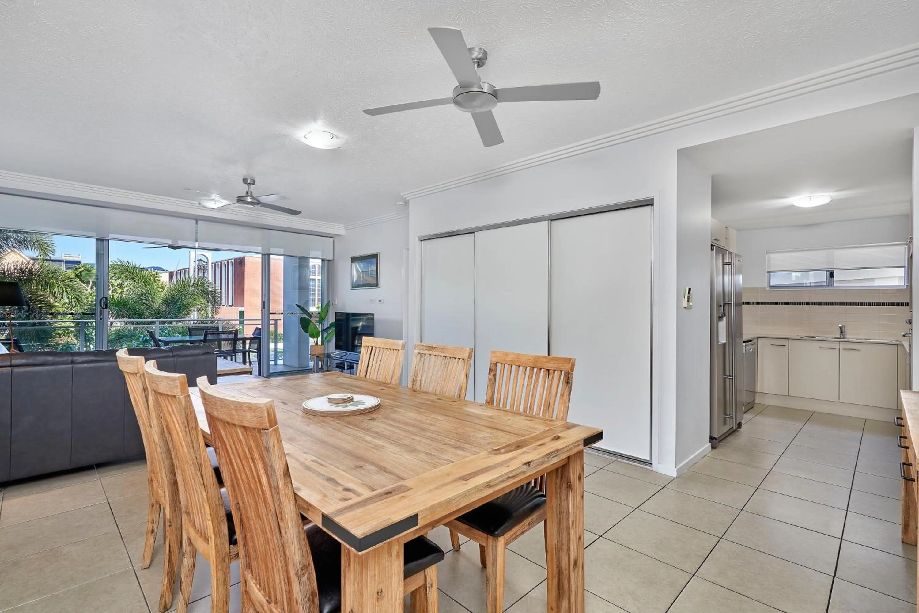 Dining area in Vision Apartments