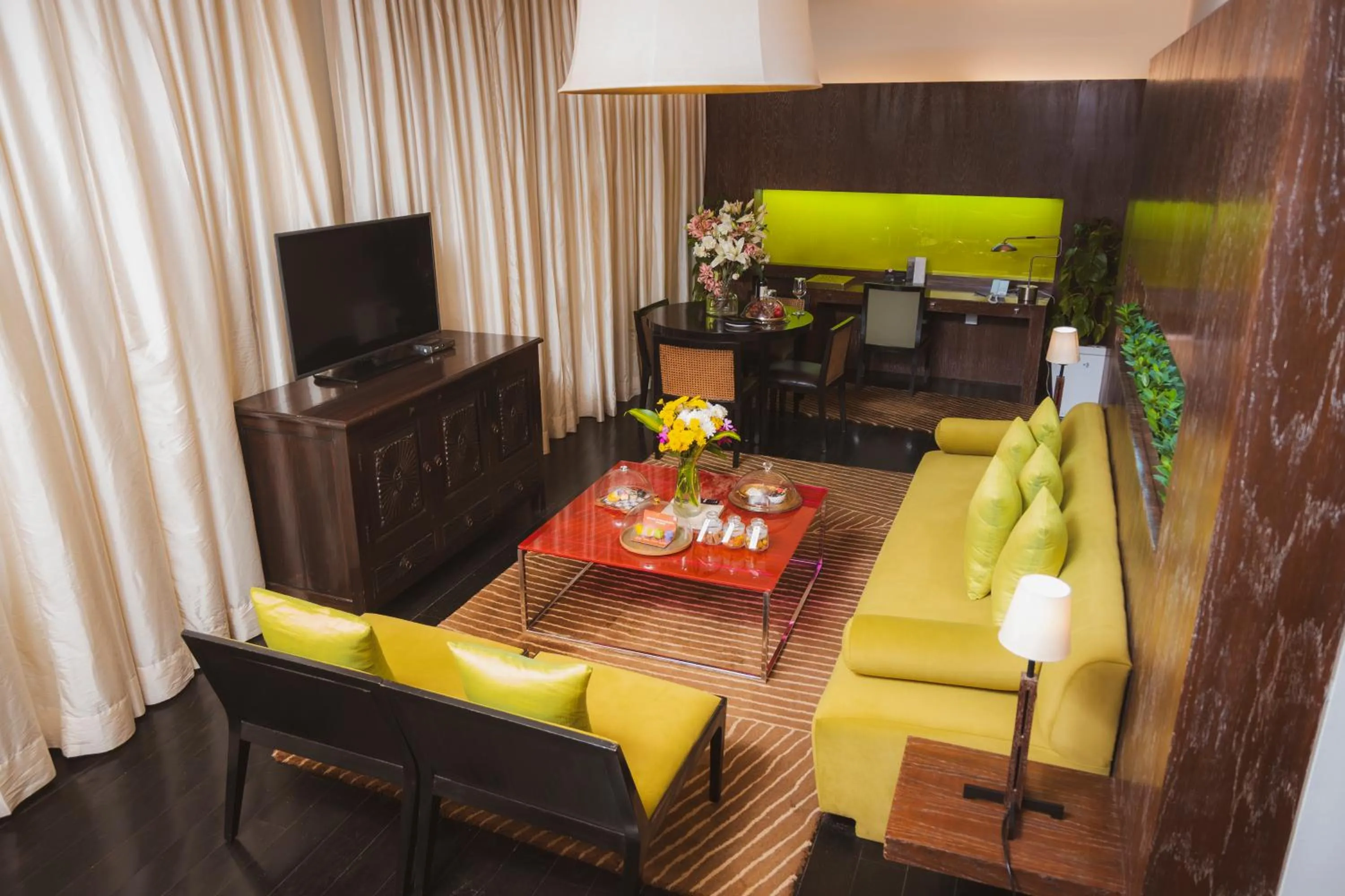 Living room in The Park New Delhi