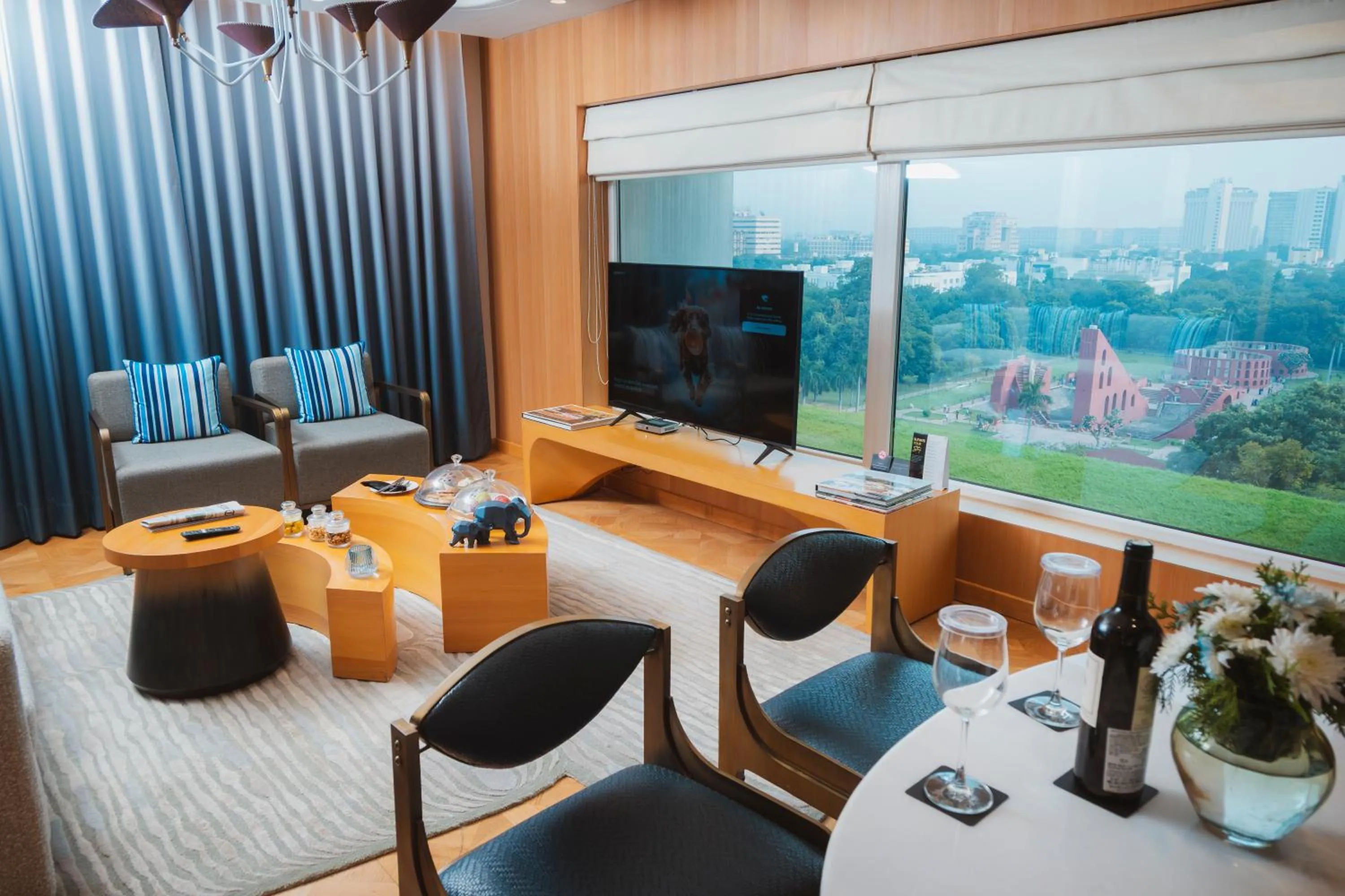 Living room in The Park New Delhi