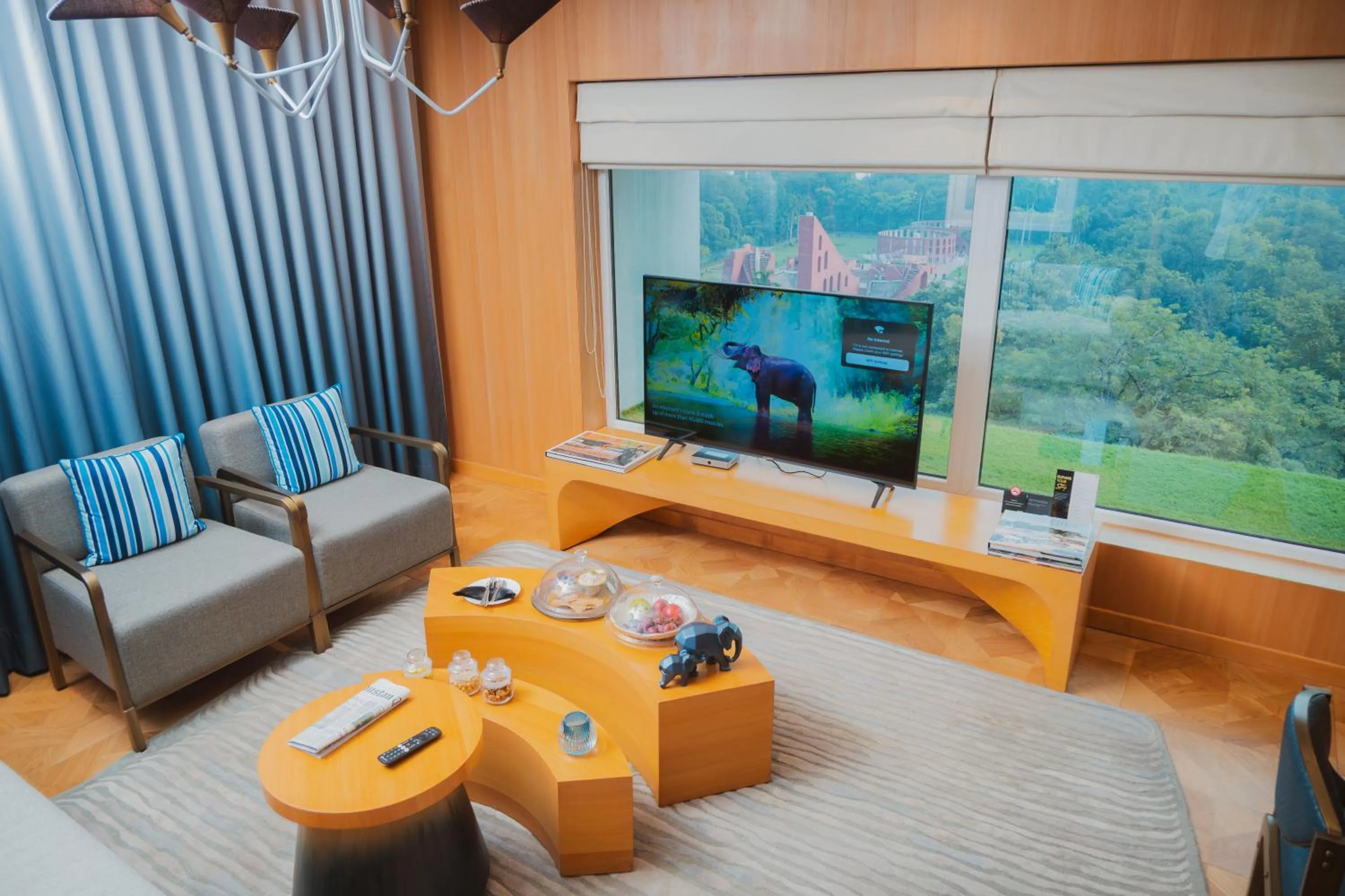 Seating area in The Park New Delhi