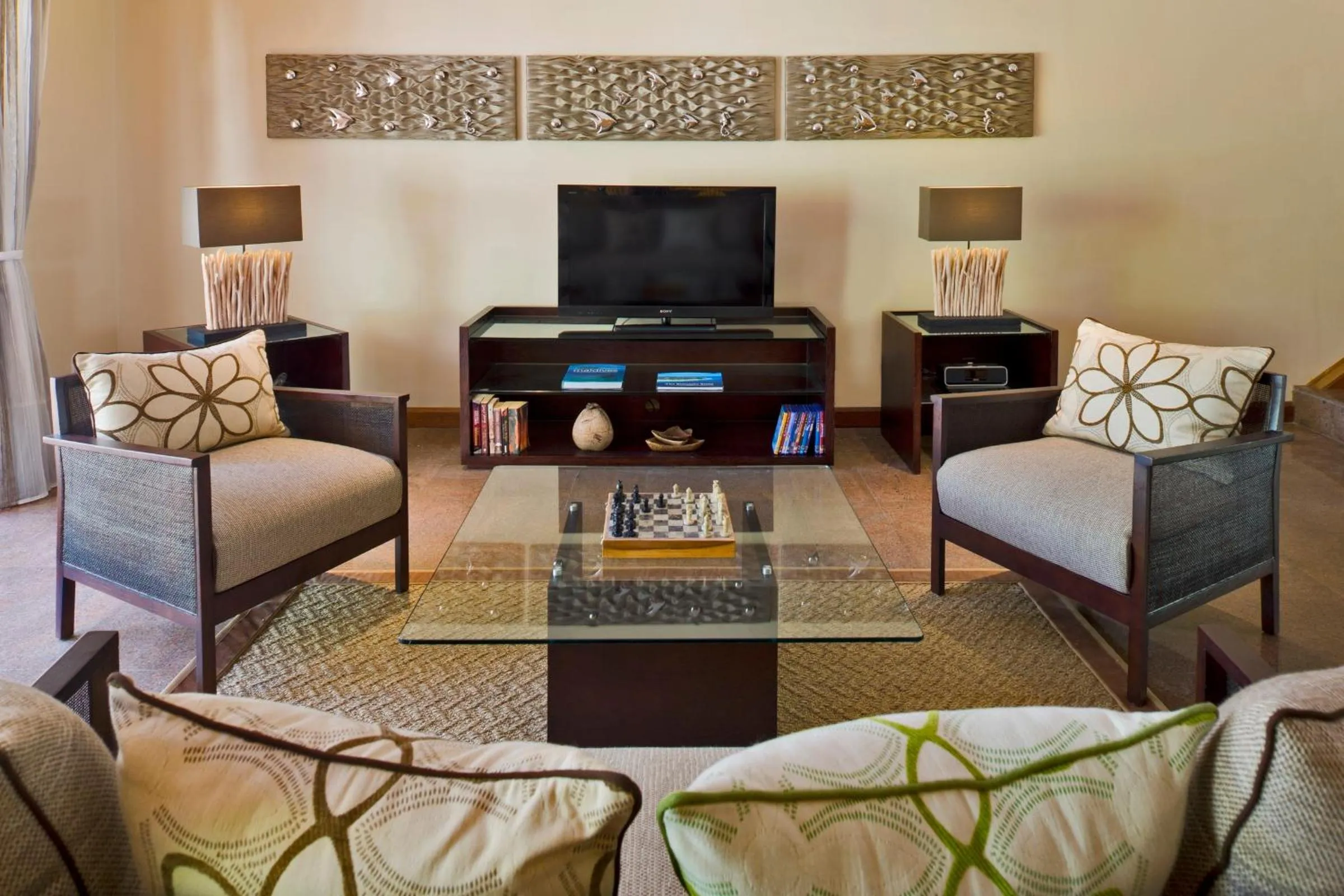 Seating area in Kurumba Maldives