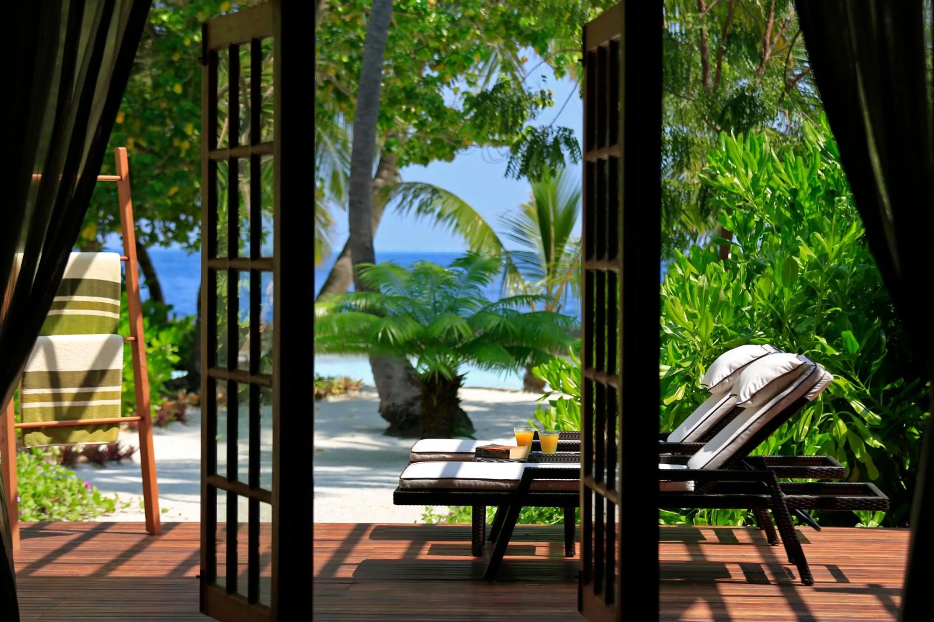 Decorative detail in Kurumba Maldives