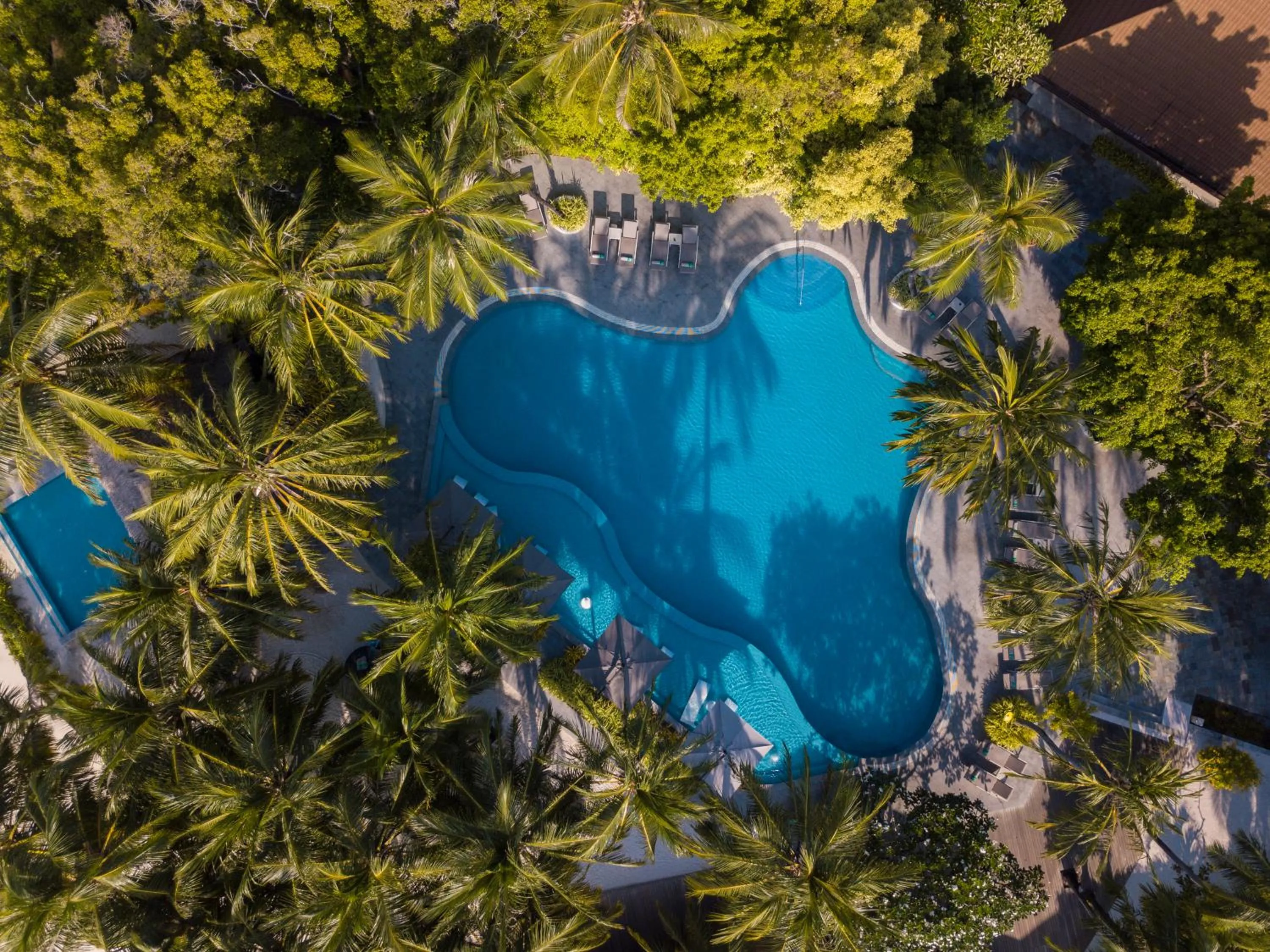 Bird's eye view in Kurumba Maldives