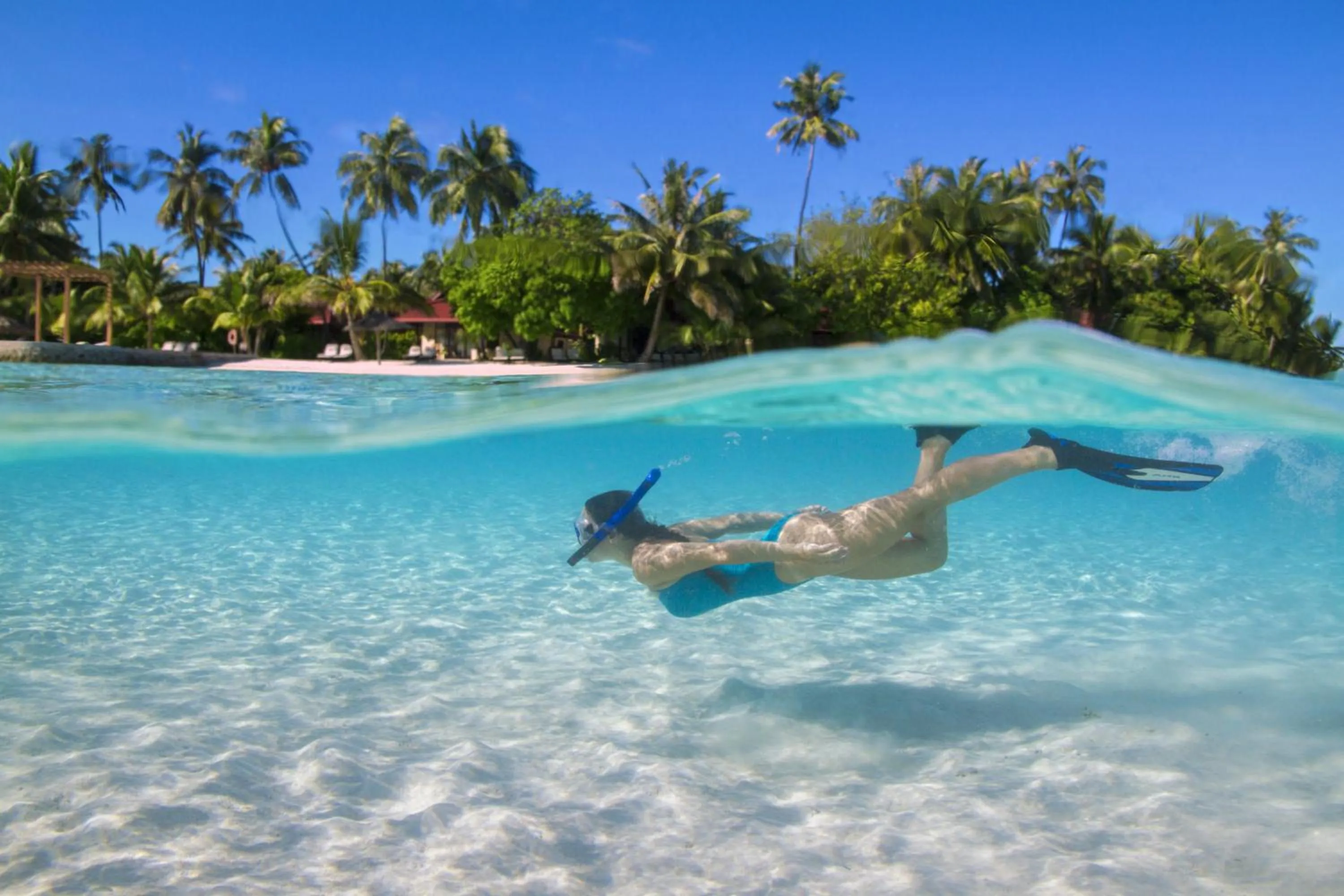 Snorkeling in Kurumba Maldives