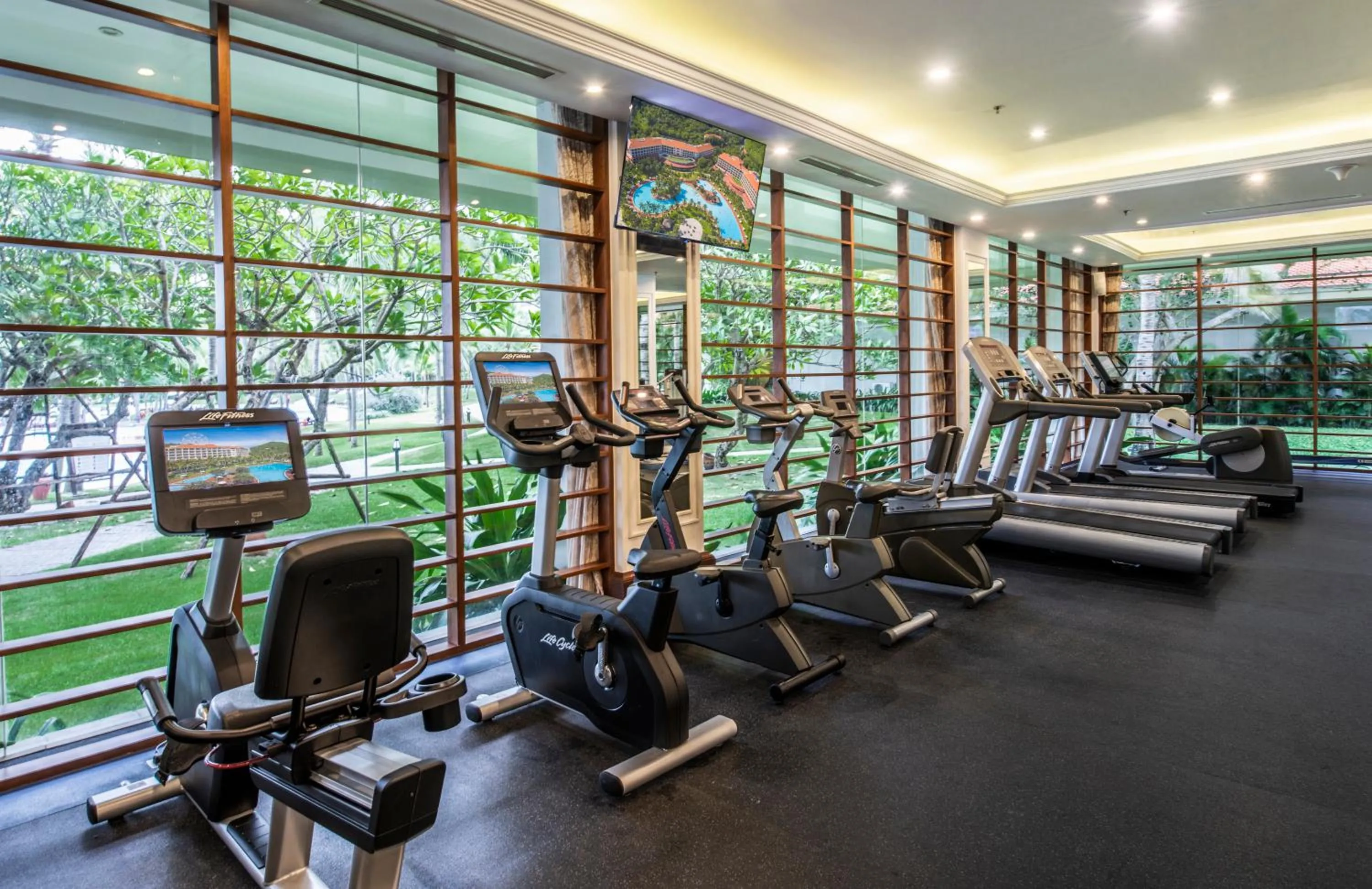 Fitness centre/facilities in Vinpearl Resort Nha Trang