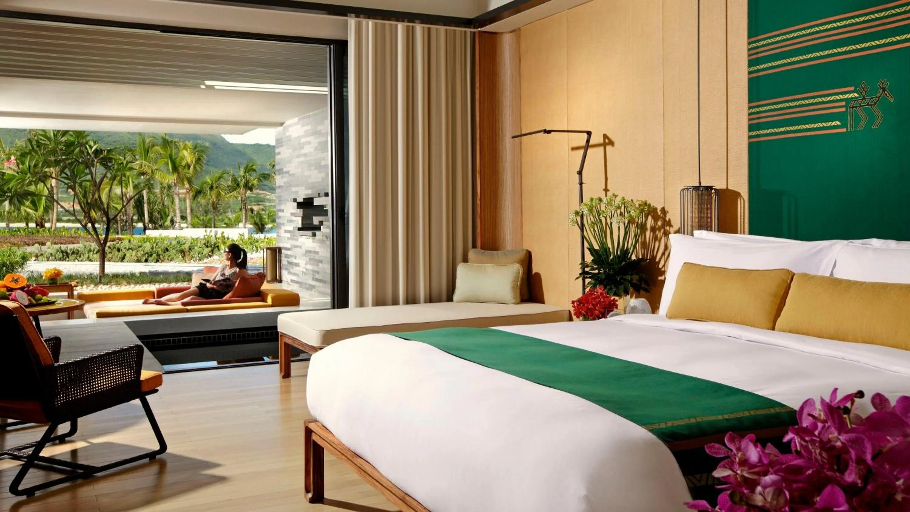 Photo of the whole room, Bed in InterContinental Sanya Resort by IHG