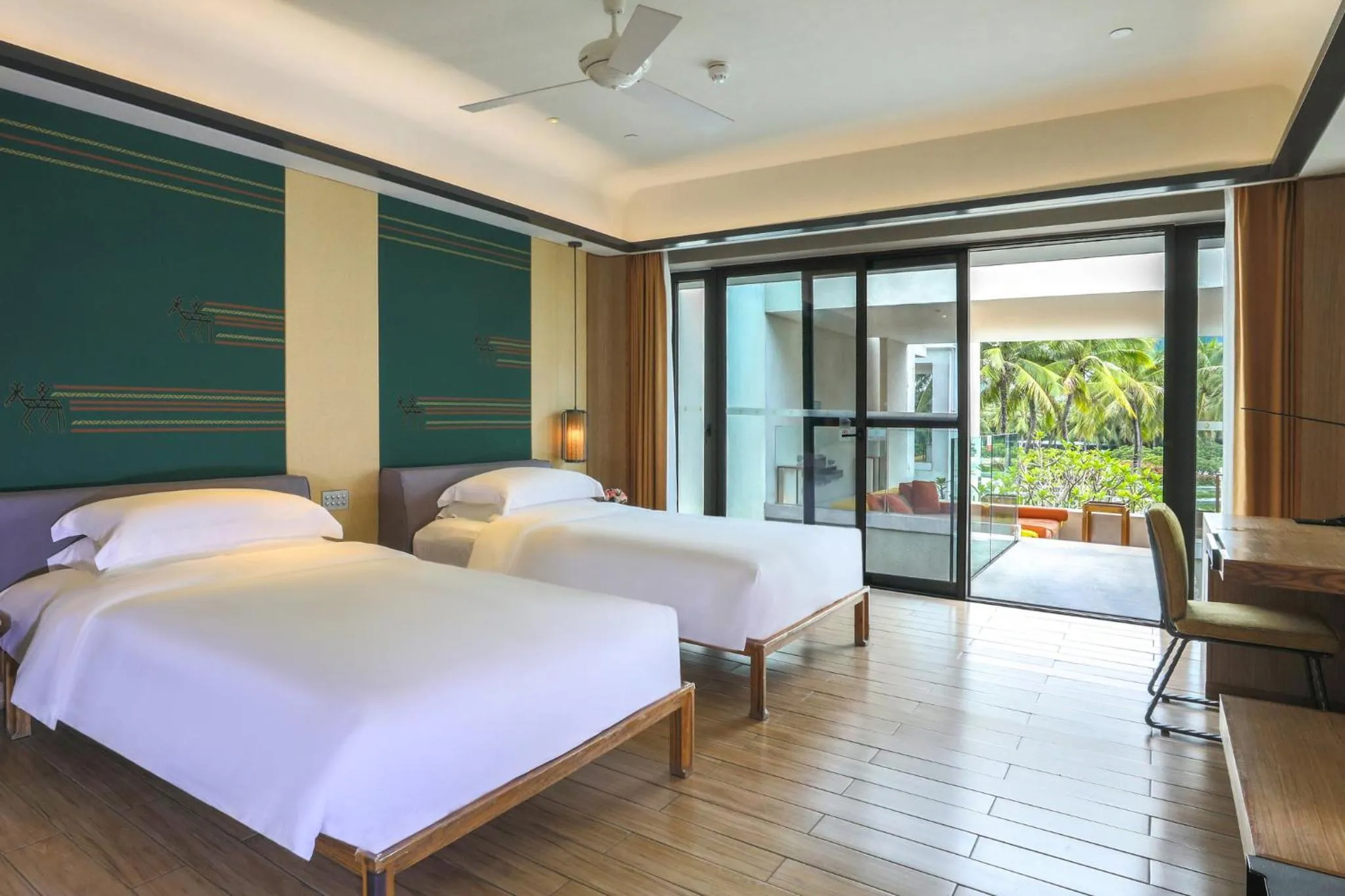 Photo of the whole room, Bed in InterContinental Sanya Resort by IHG