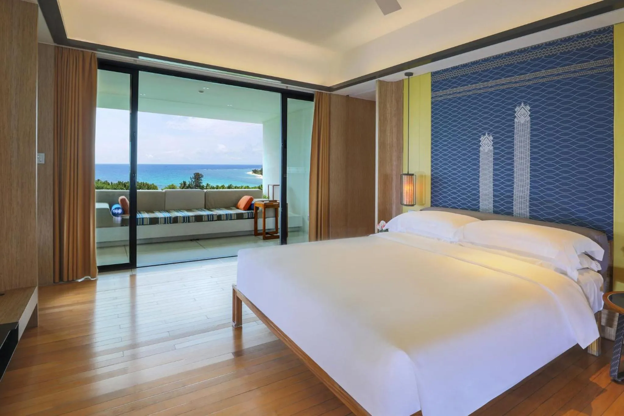 Photo of the whole room, Bed in InterContinental Sanya Resort by IHG