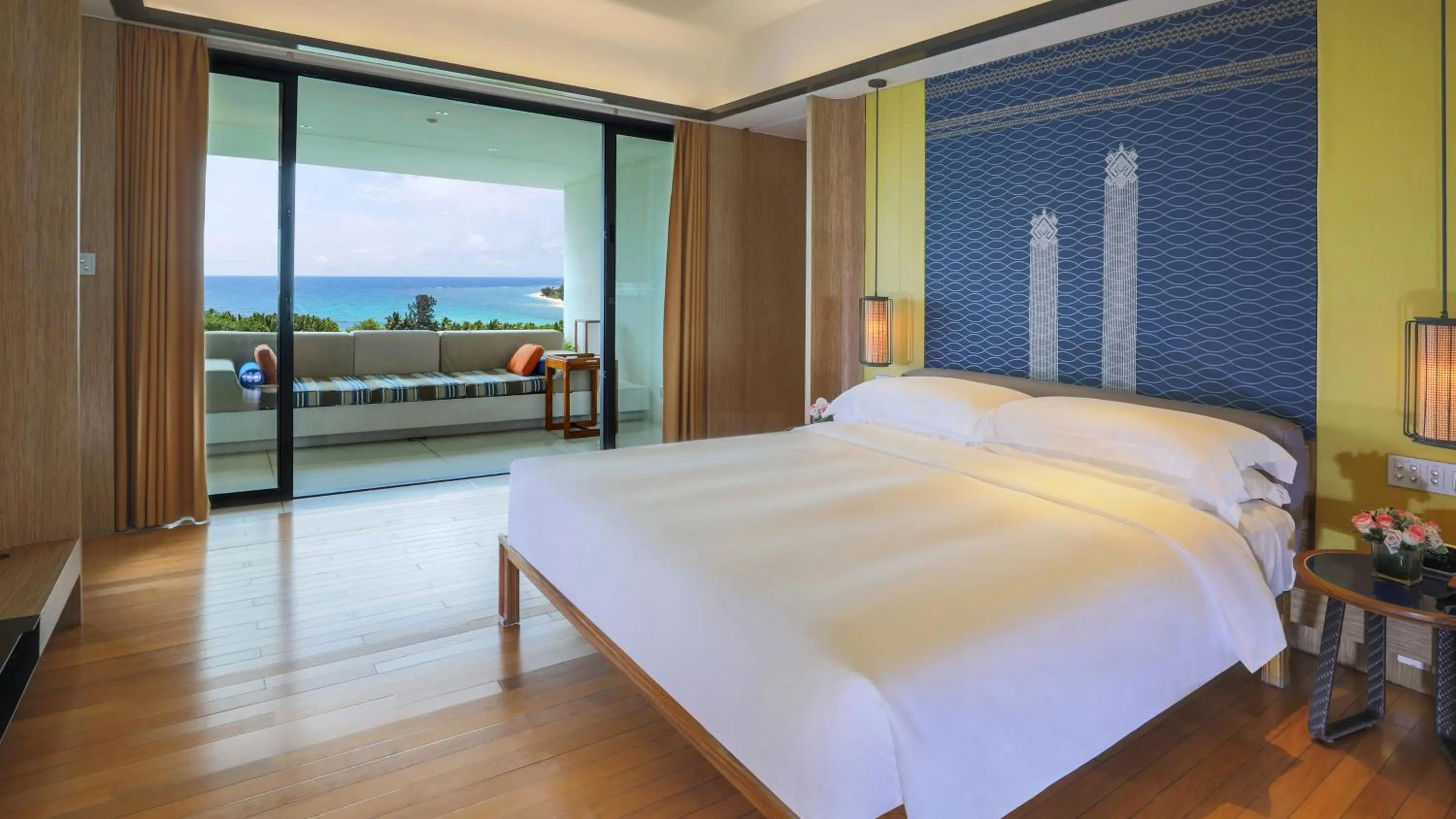 Photo of the whole room, Bed in InterContinental Sanya Resort by IHG