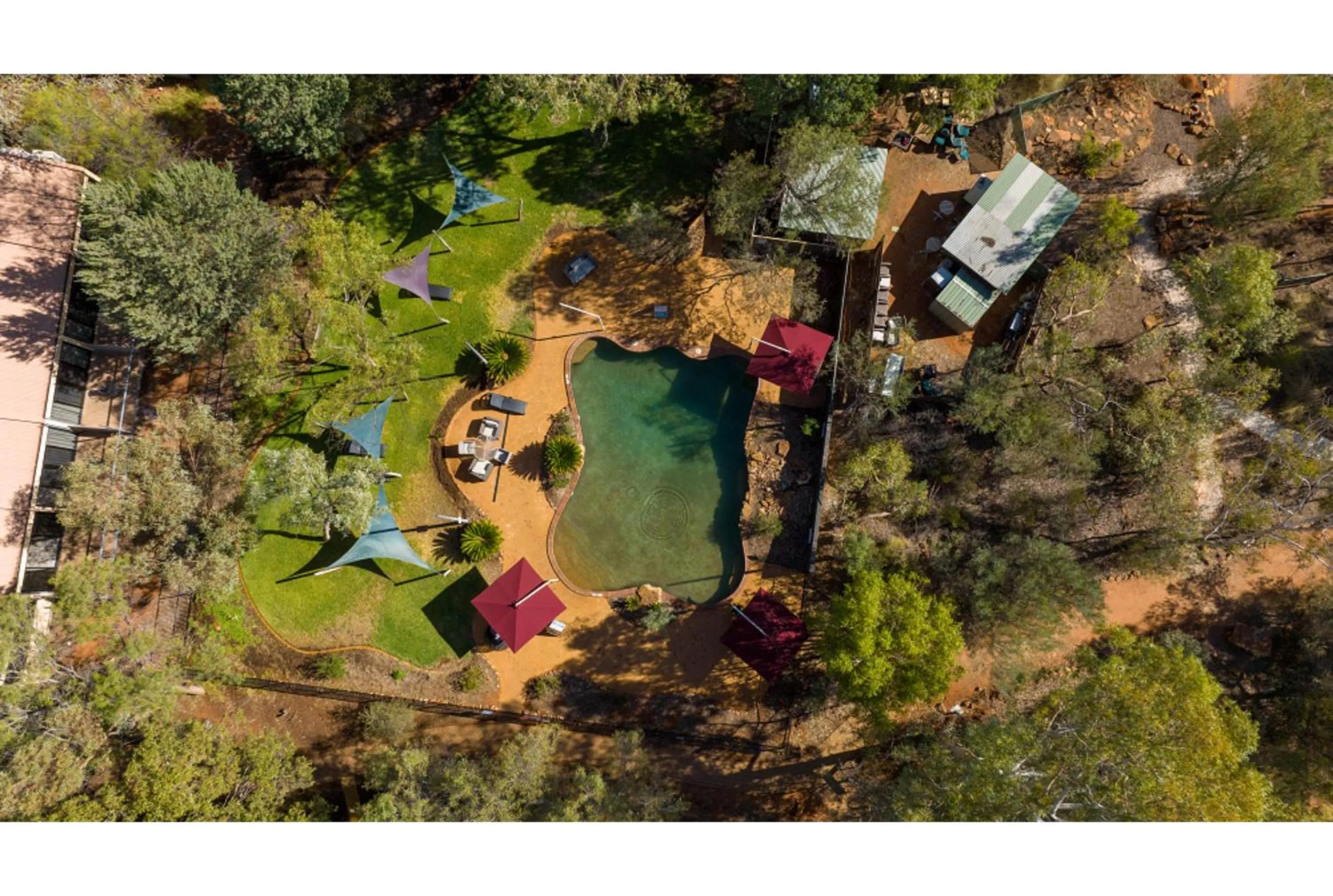Bird's eye view in Discovery Resorts - Kings Canyon