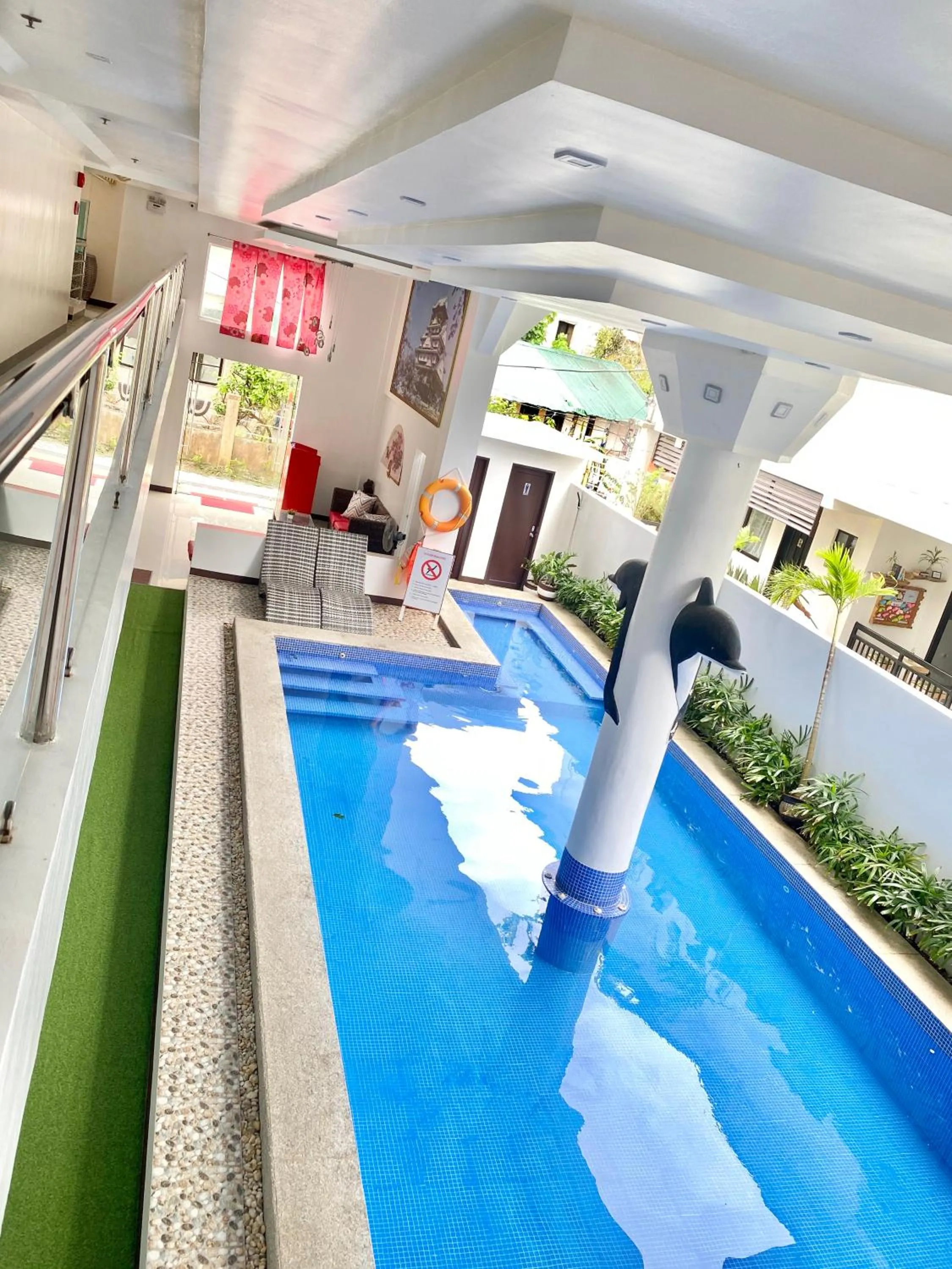 Pool view in IL Mare Sakura Resort Boracay