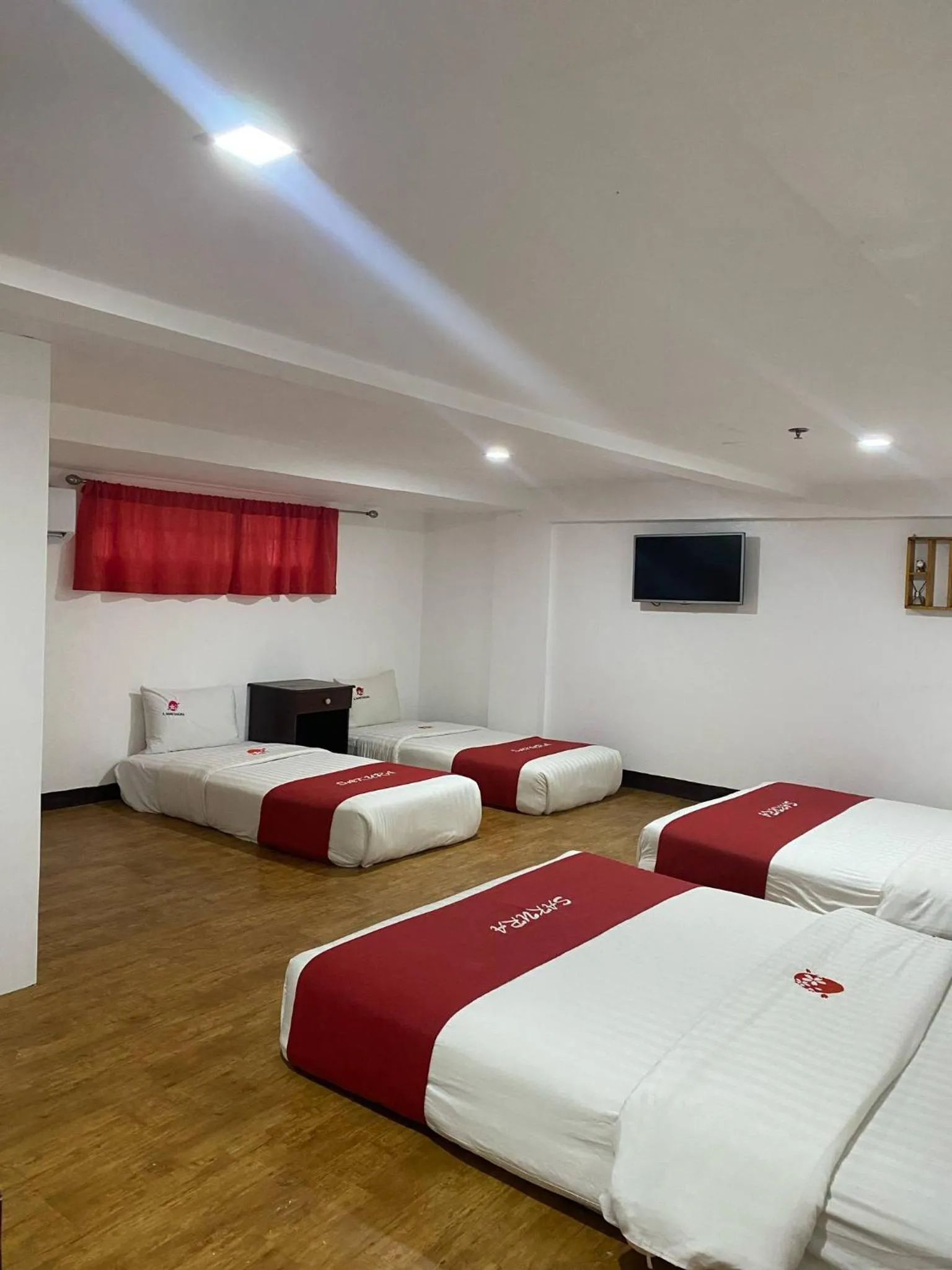 Bed in IL Mare Sakura Resort Boracay