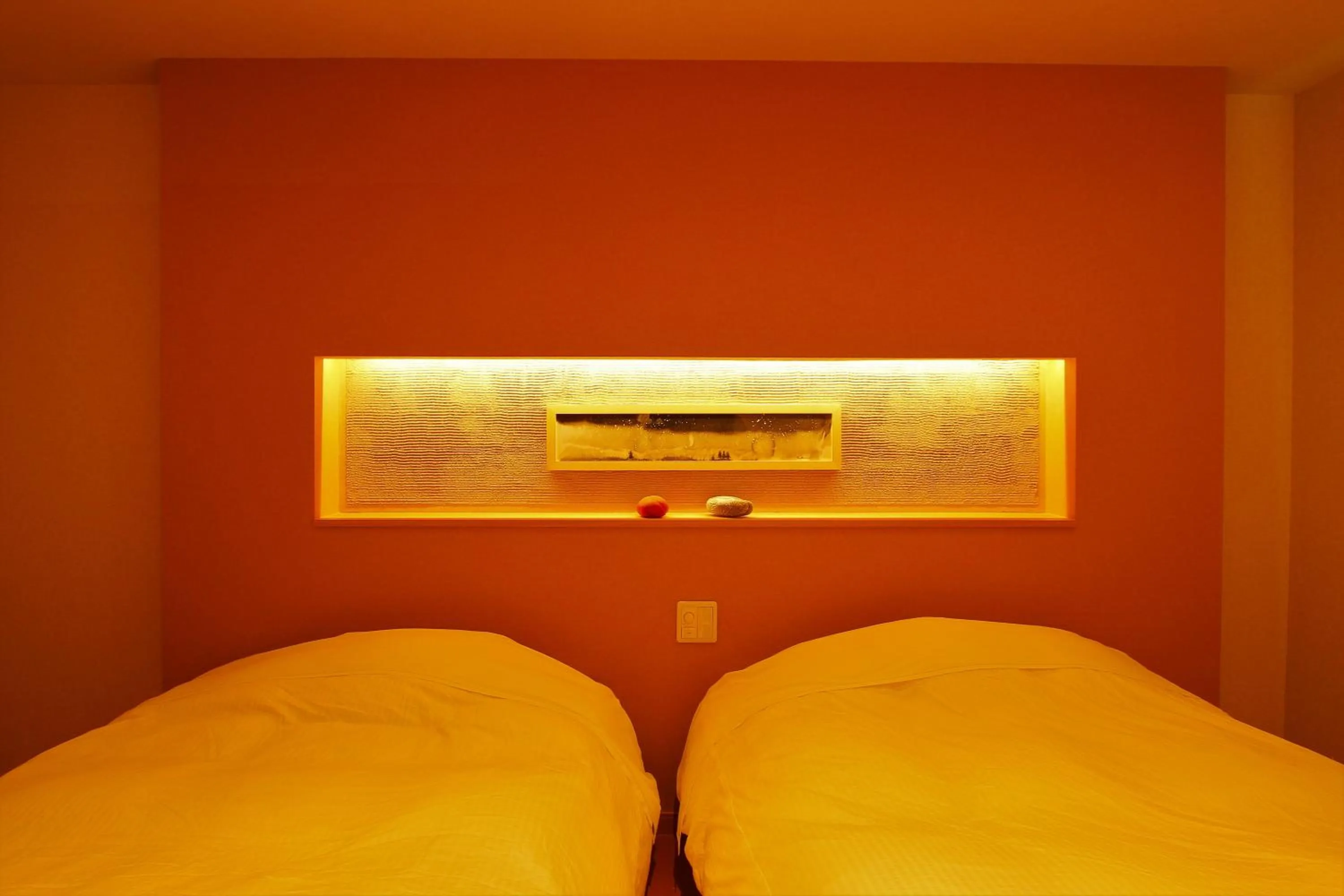 Bed in Hakone Hoshi no Akari