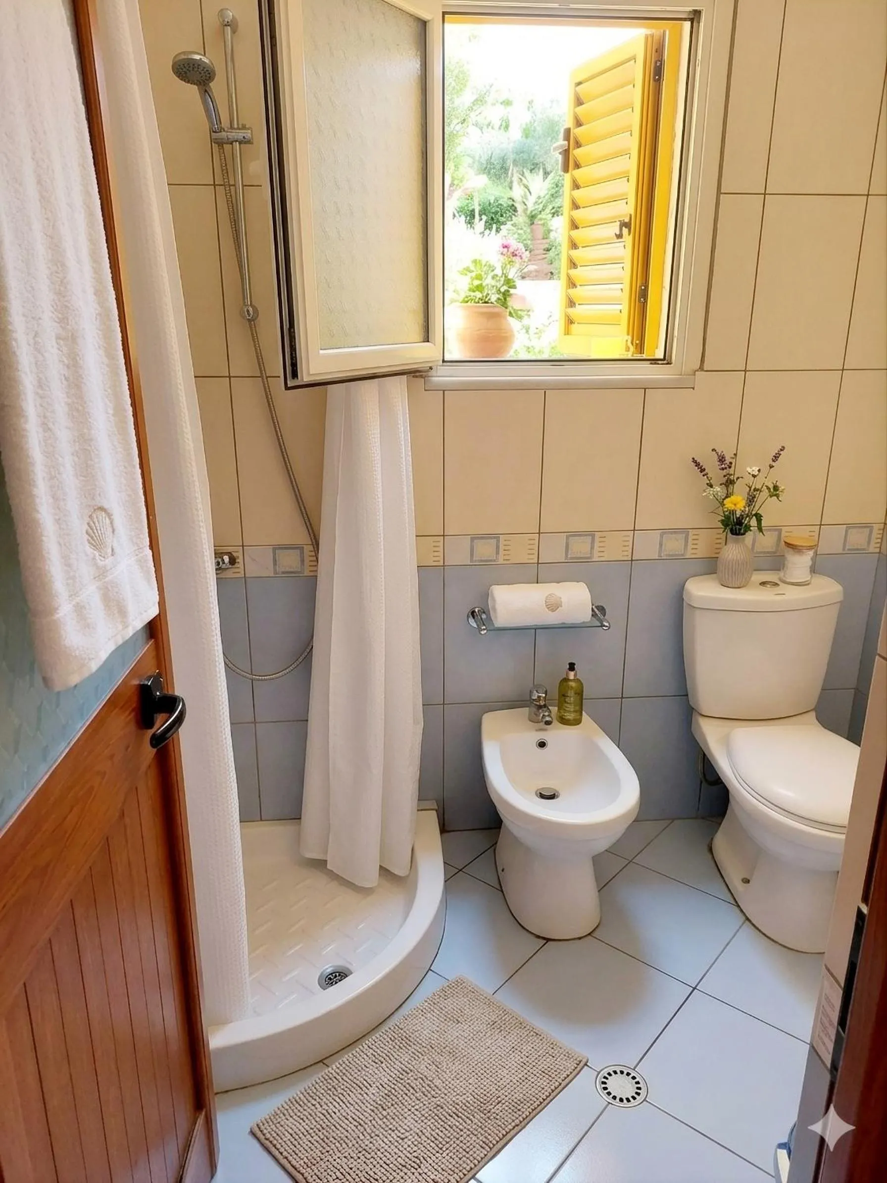 Bathroom in Apartments Vila Cala